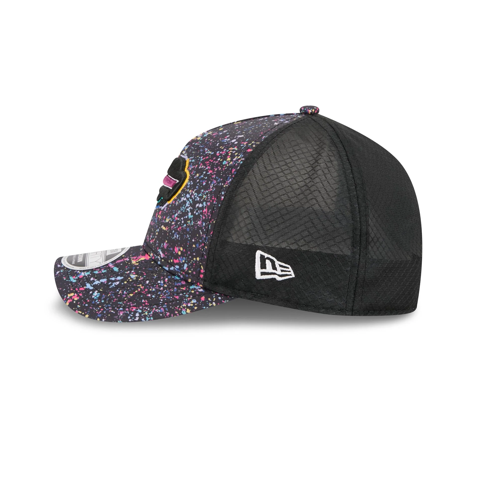 Buffalo Bills 2025 Crucial Catch 9FORTY M-Crown A-Frame Trucker Hat - Image 5