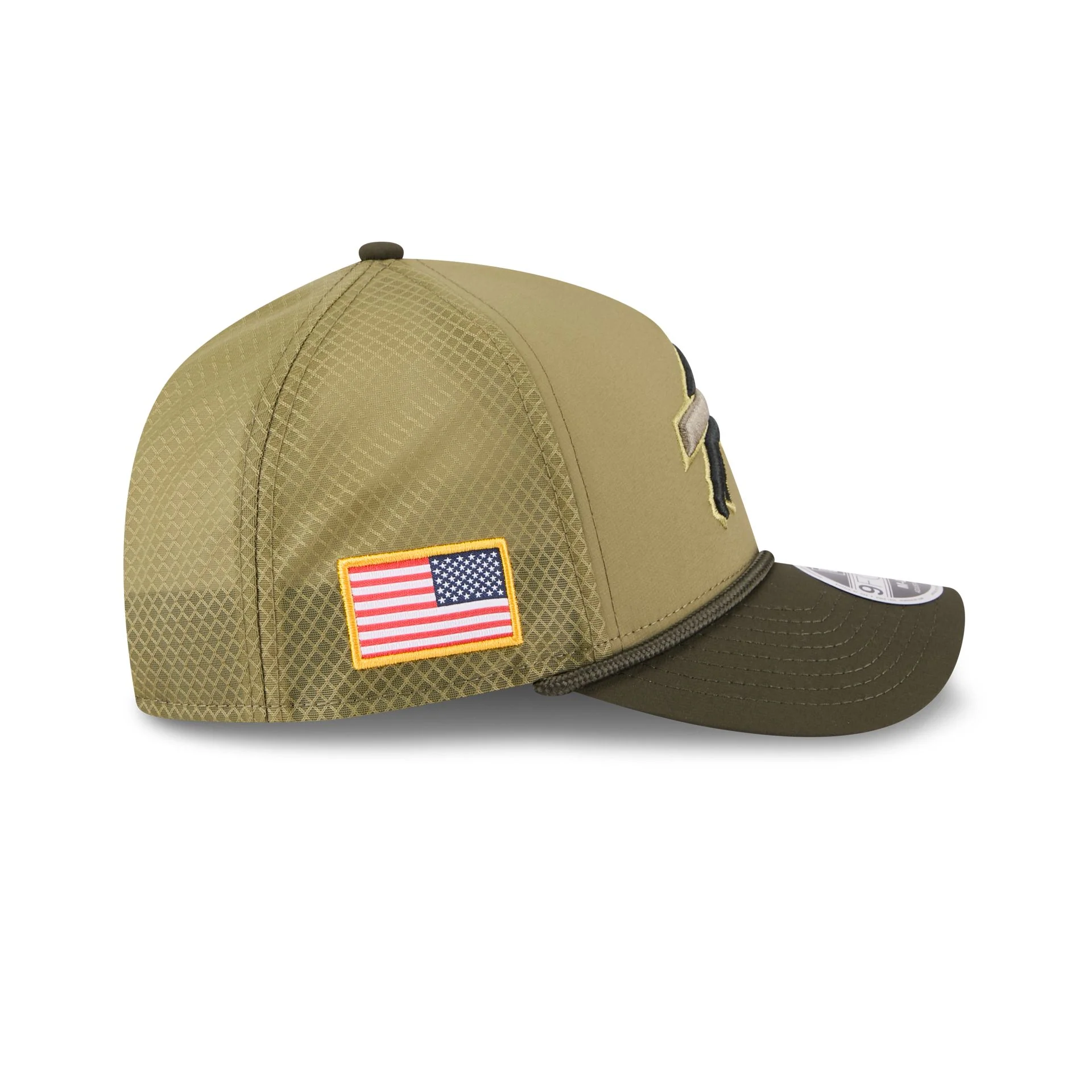 Buffalo Bills 2025 Salute to Service 9FORTY M-Crown A-Frame Trucker Hat - Image 4