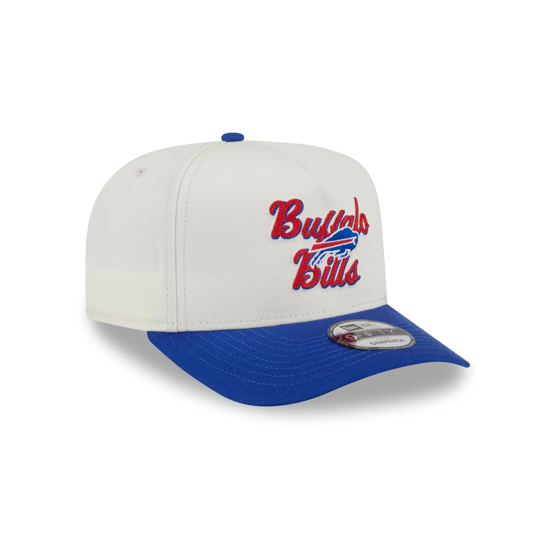 Buffalo Bills Chainstitch 9FIFTY A-Frame Snapback Hat - Image 3