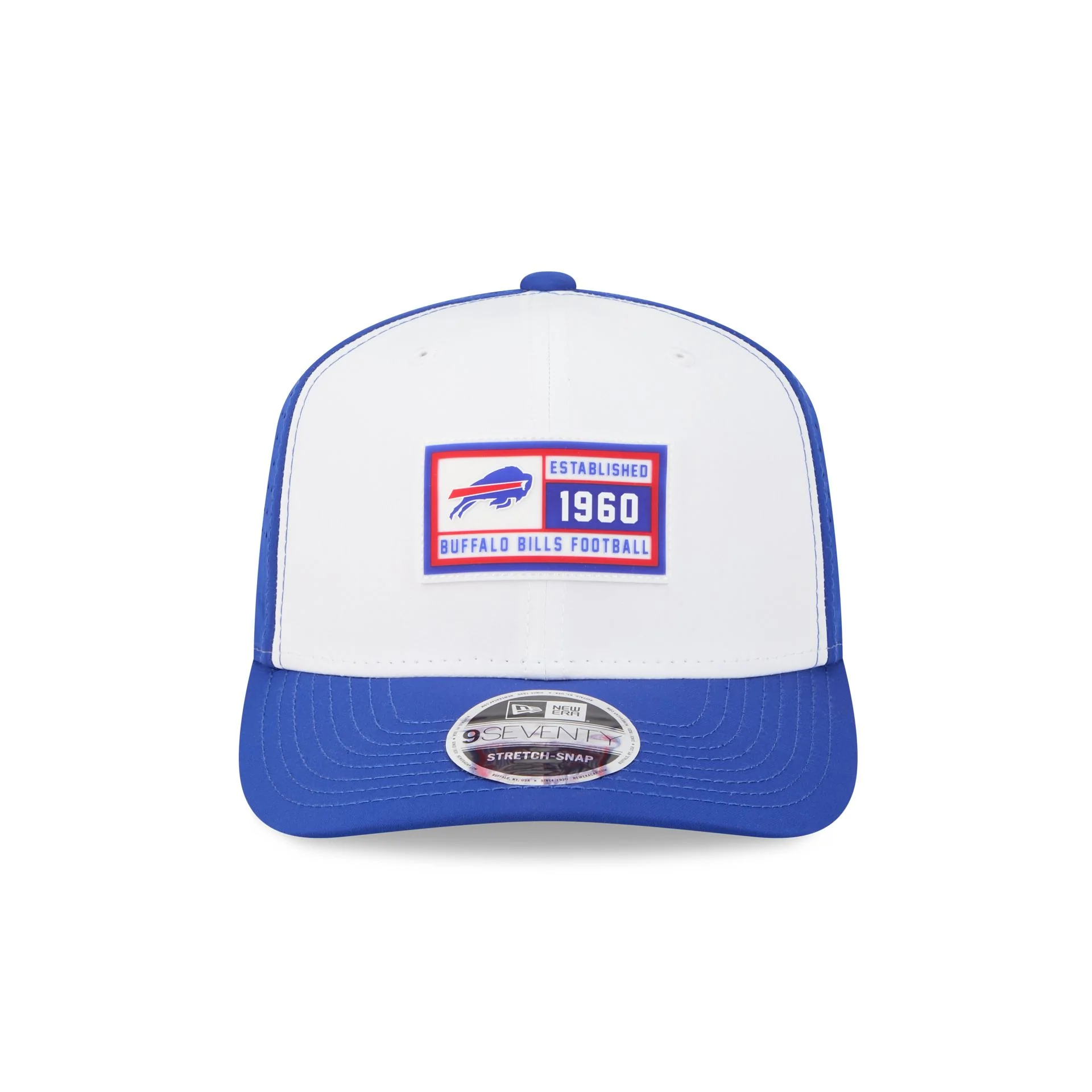 Buffalo Bills Est. Patch 9SEVENTY Stretch-Snap Hat - Image 2