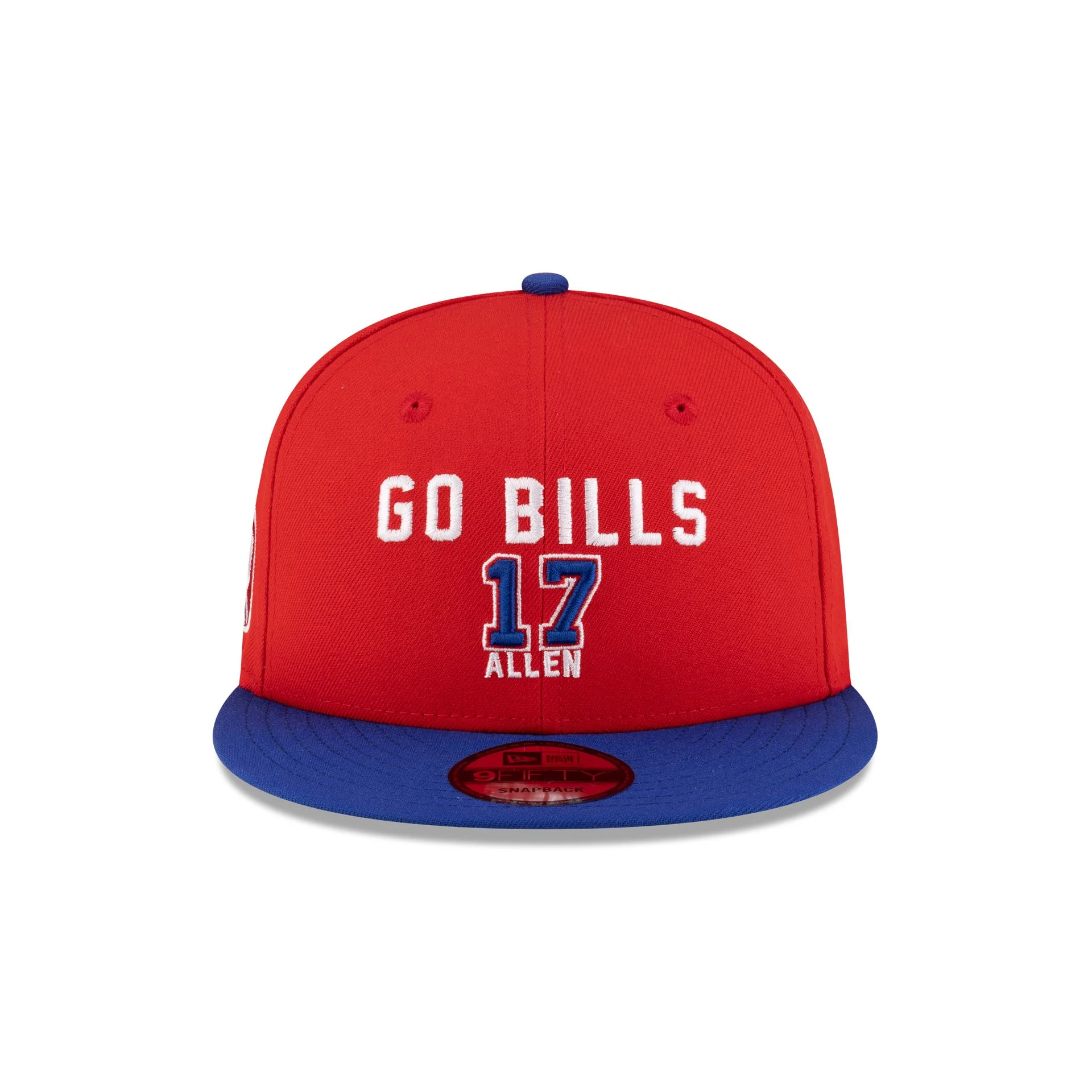 Buffalo Bills Josh Allen MVP Red 9FIFTY Snapback Hat - Image 2