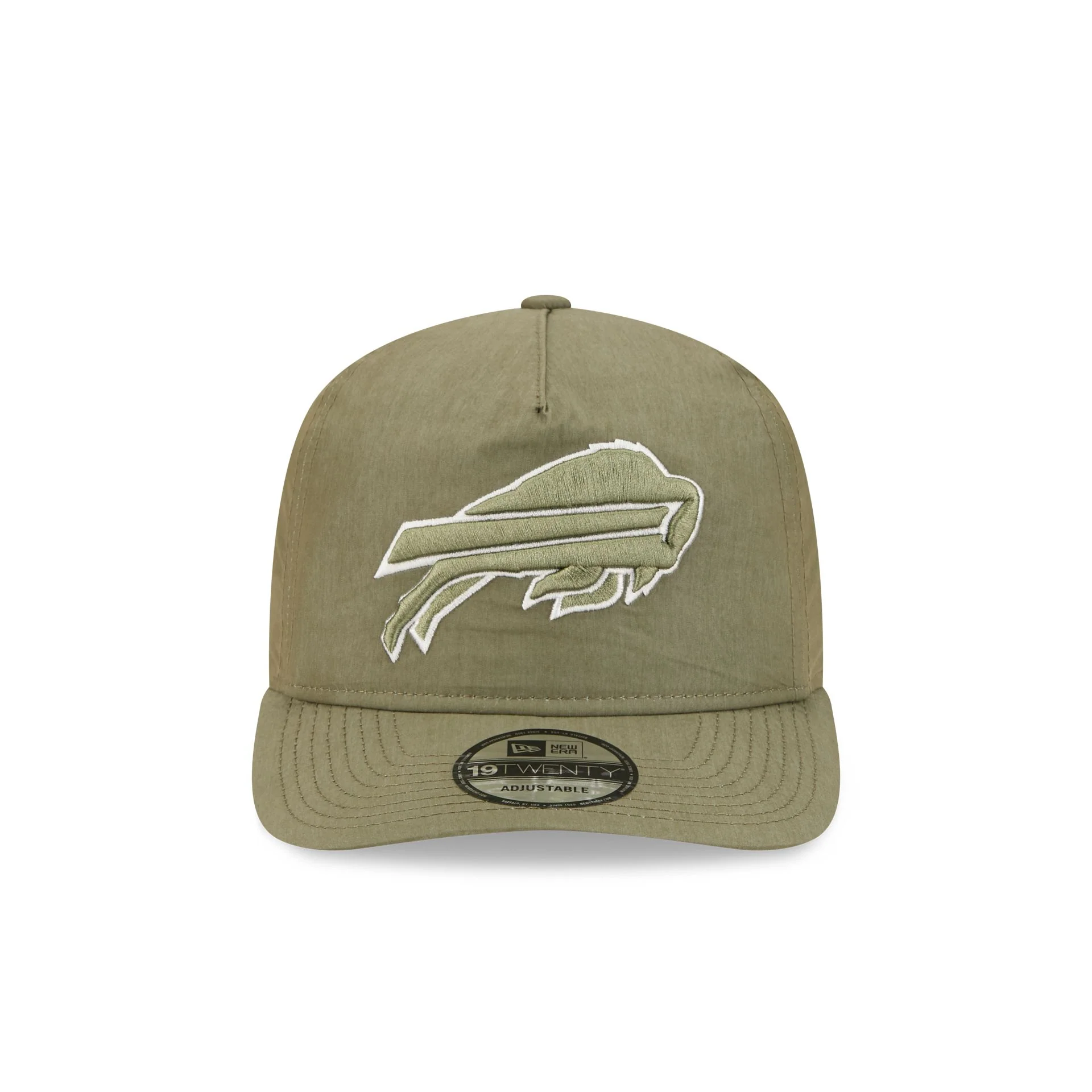 Buffalo Bills Olive Green Nylon 19TWENTY Adjustable Hat - Image 2