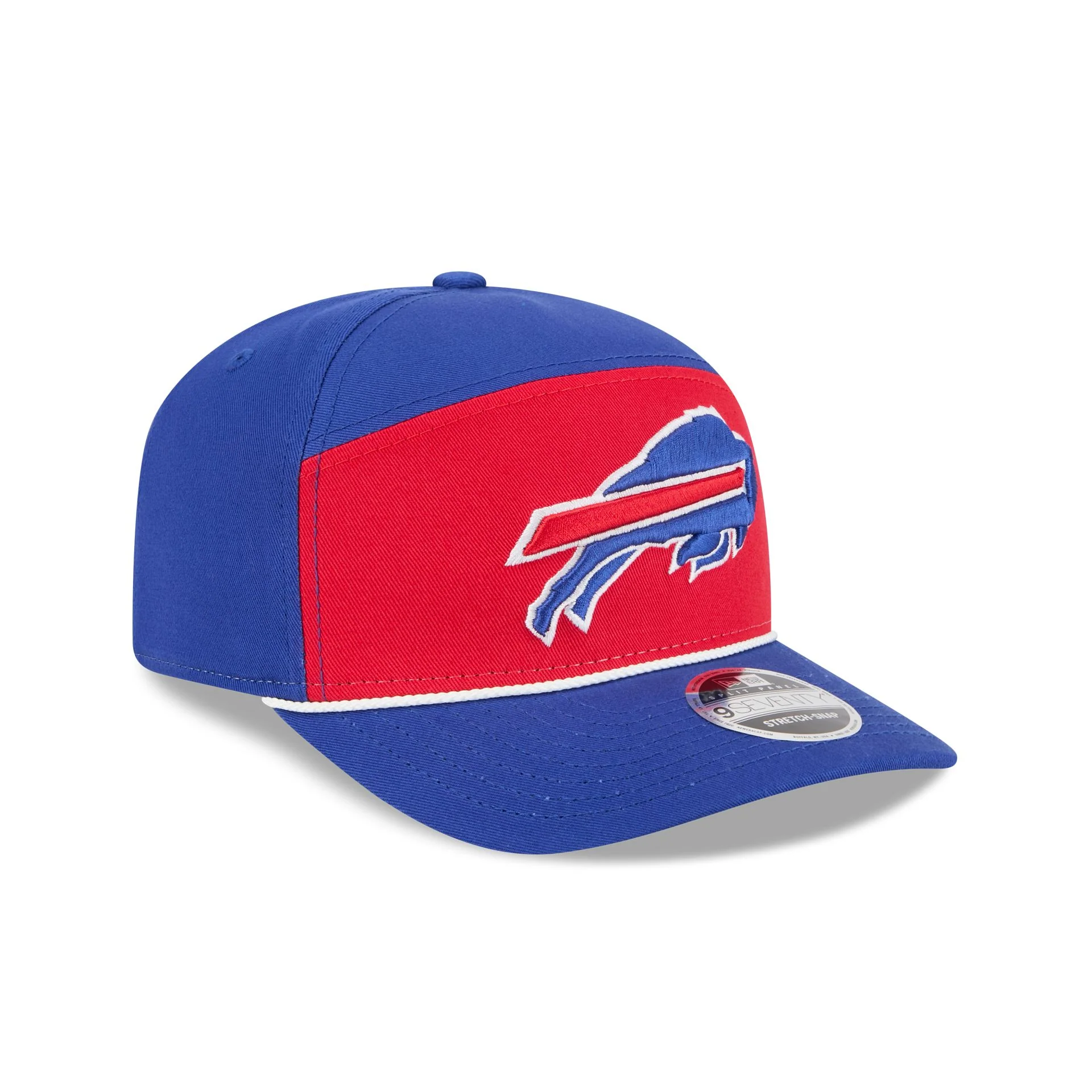 Buffalo Bills Split Panel 9SEVENTY Stretch-Snap Hat - Image 3