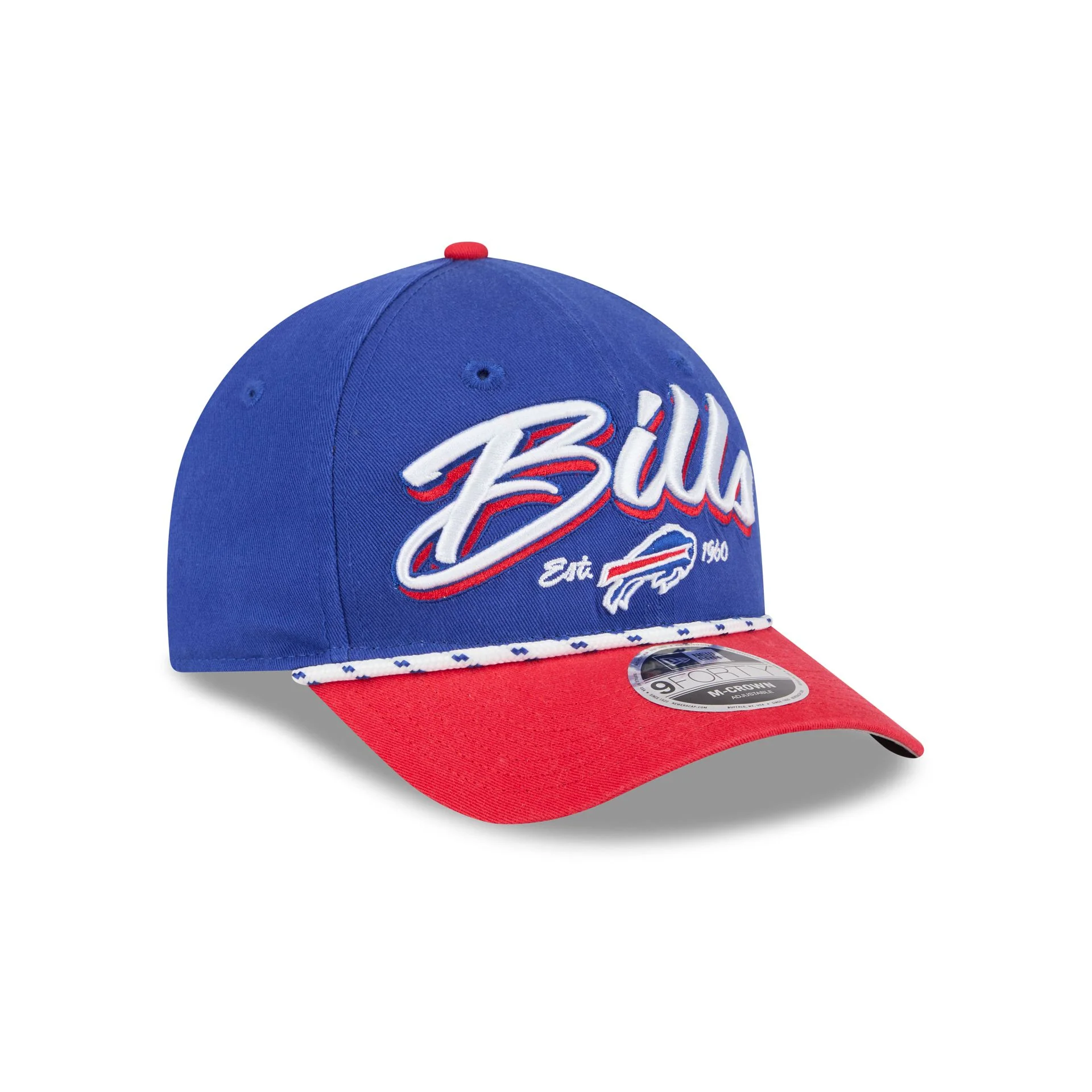 Buffalo Bills Team Loyal 9FORTY M-Crown Snapback Hat - Image 3