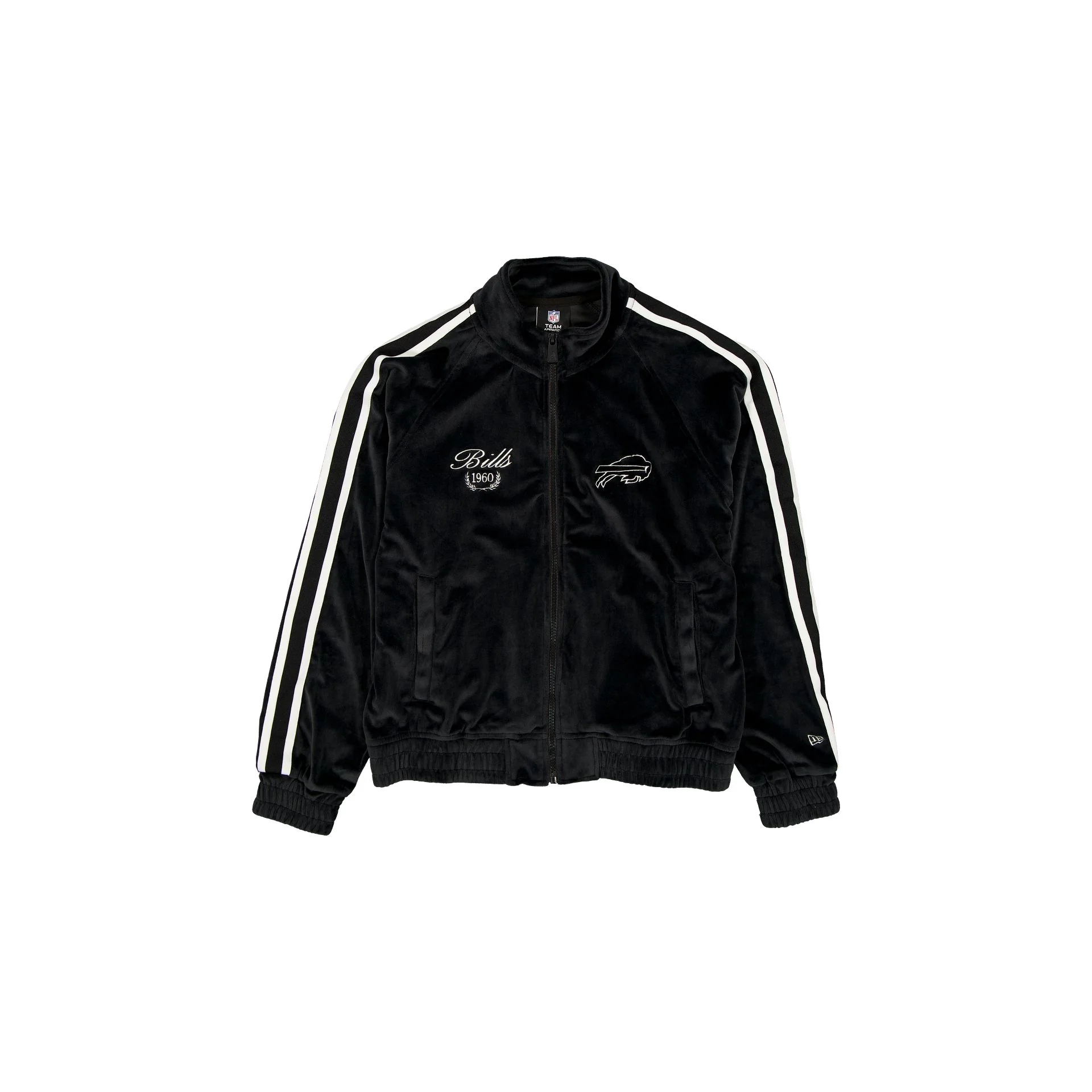 Buffalo Bills Throwback Prep Black Women's Track Jacket