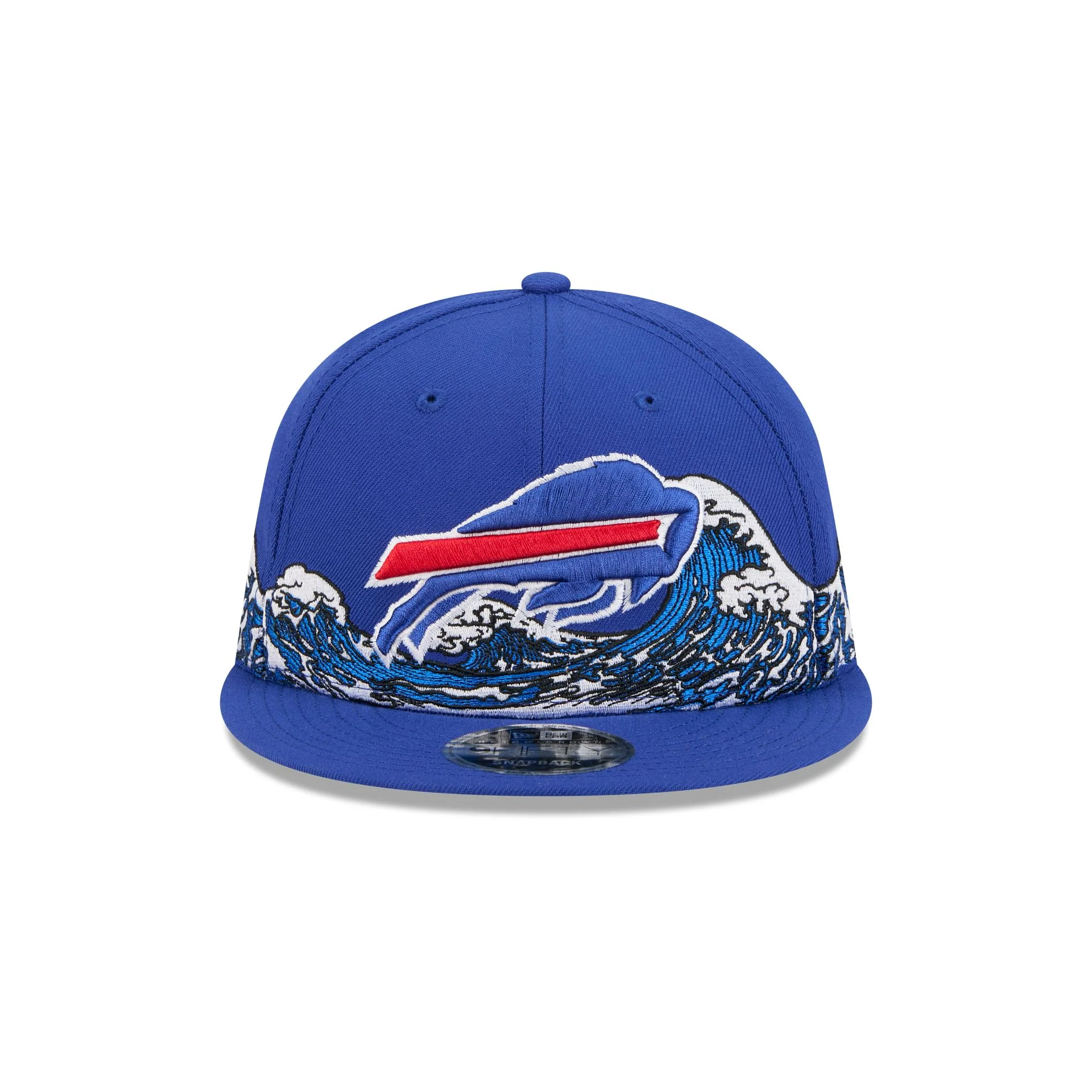 Buffalo Bills Tidal Flow Retro Crown 9FIFTY Adjustable Hat - Image 2