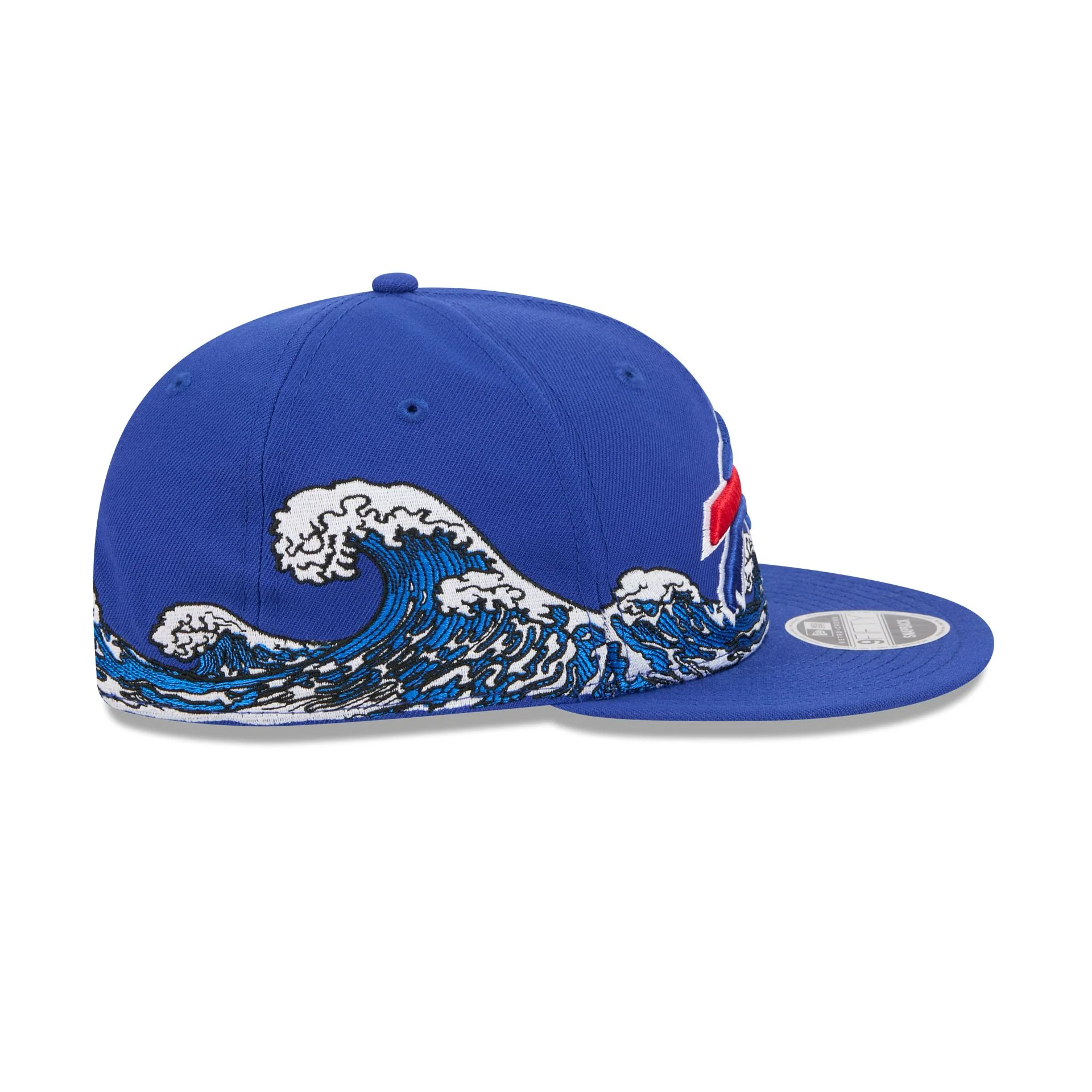 Buffalo Bills Tidal Flow Retro Crown 9FIFTY Adjustable Hat - Image 5