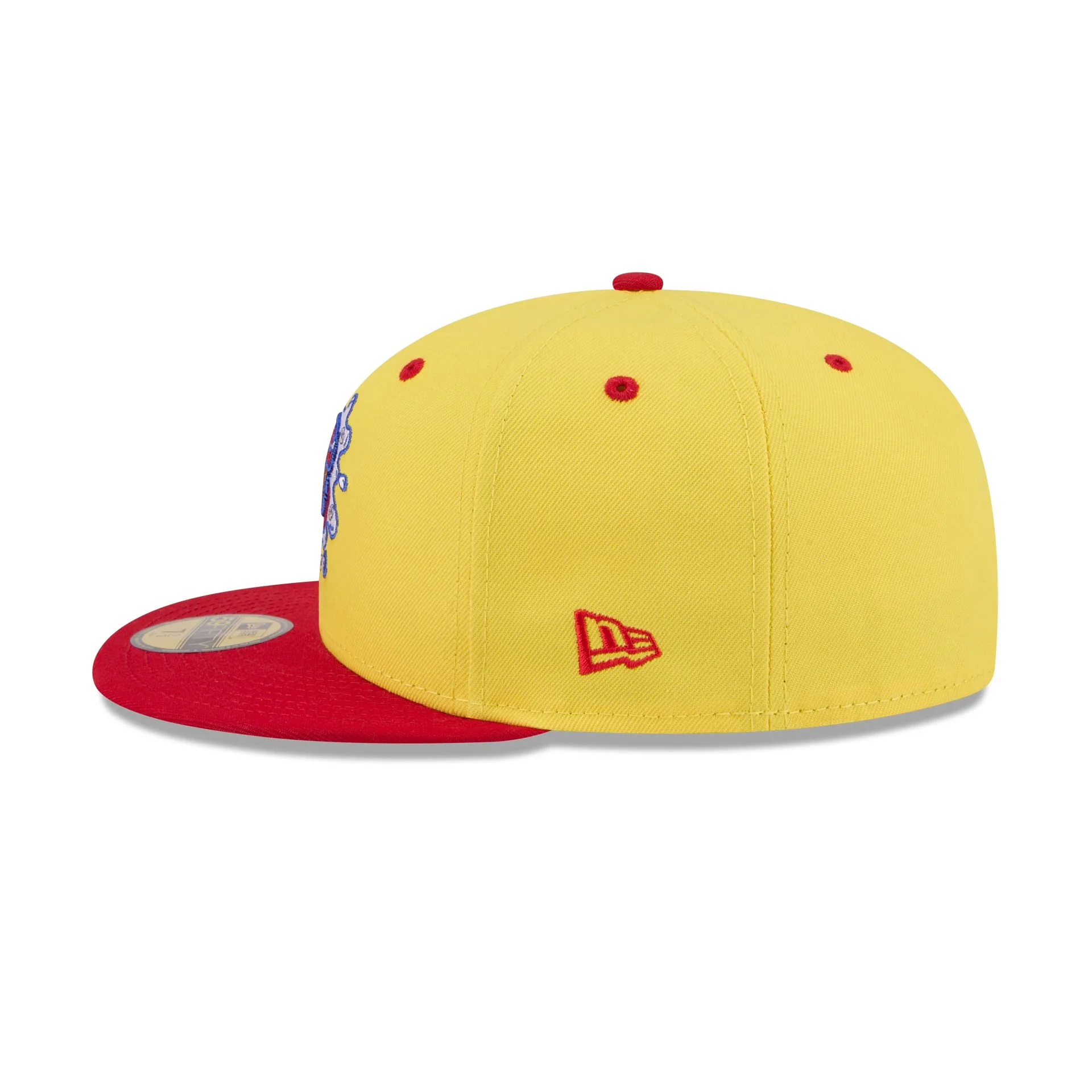 Buffalo Bisons Theme Night Yellow 59FIFTY Fitted Hat - Image 4