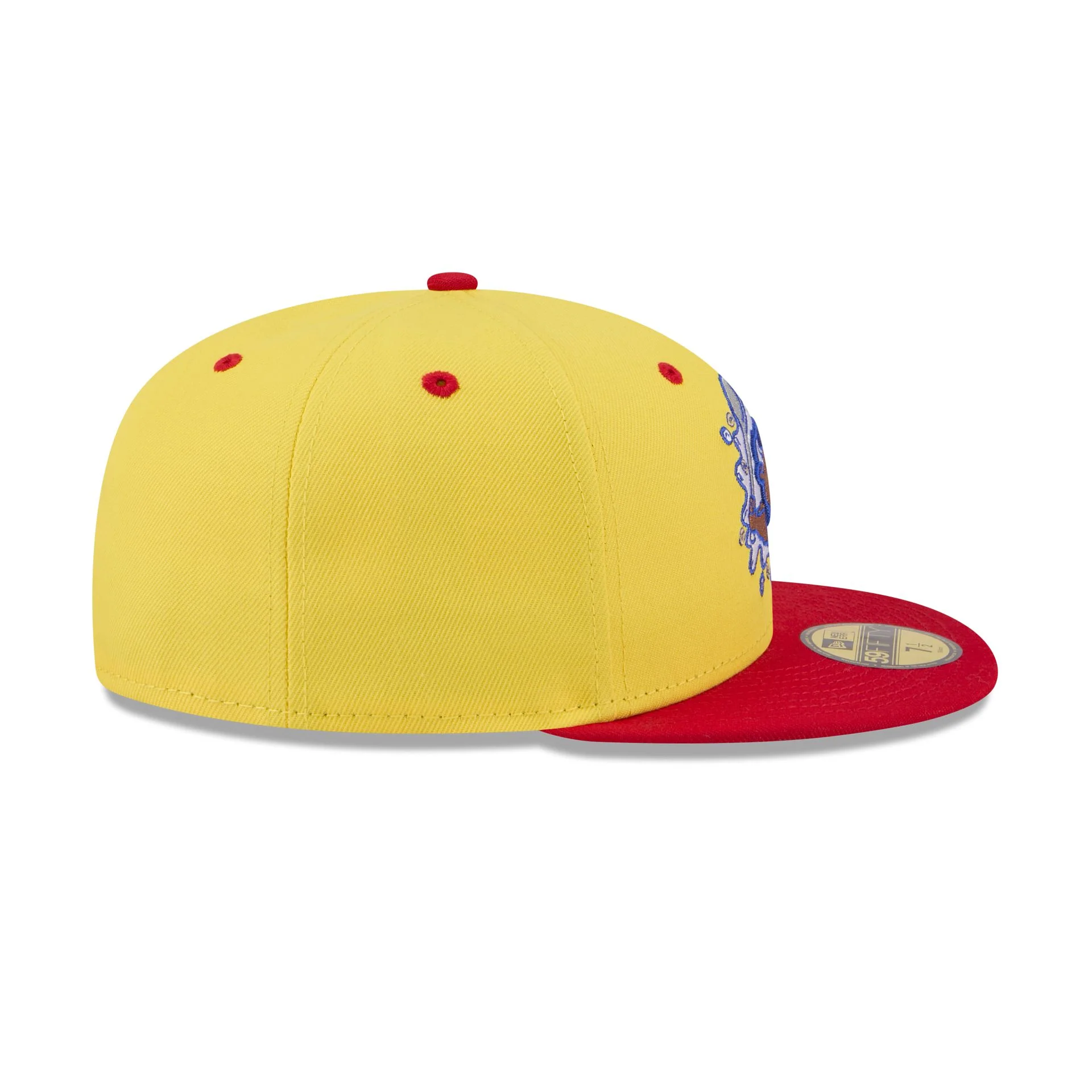 Buffalo Bisons Theme Night Yellow 59FIFTY Fitted Hat - Image 5