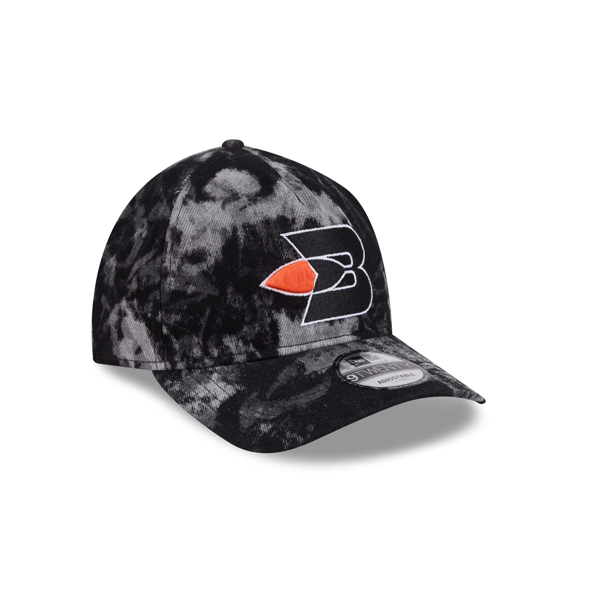 Buffalo Braves Bleached Denim 9TWENTY A-Frame Adjustable Hat - Image 3