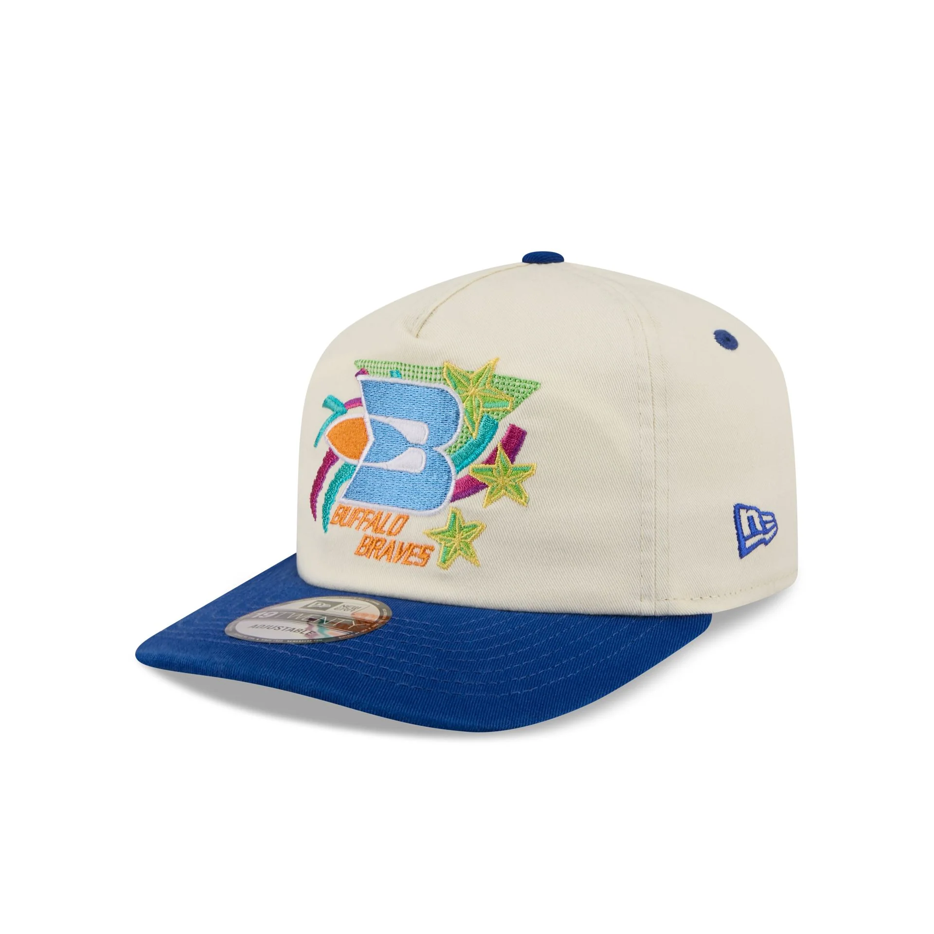 Buffalo Braves Hardwood Classics Retro Chrome 19TWENTY Adjustable Hat - Image 3