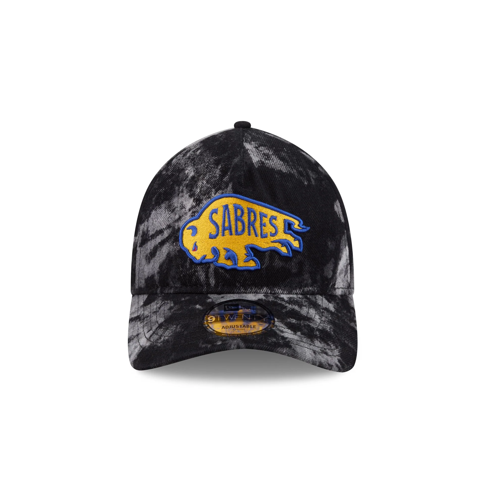 Buffalo Sabres Bleached Denim 9TWENTY A-Frame Adjustable Hat - Image 2