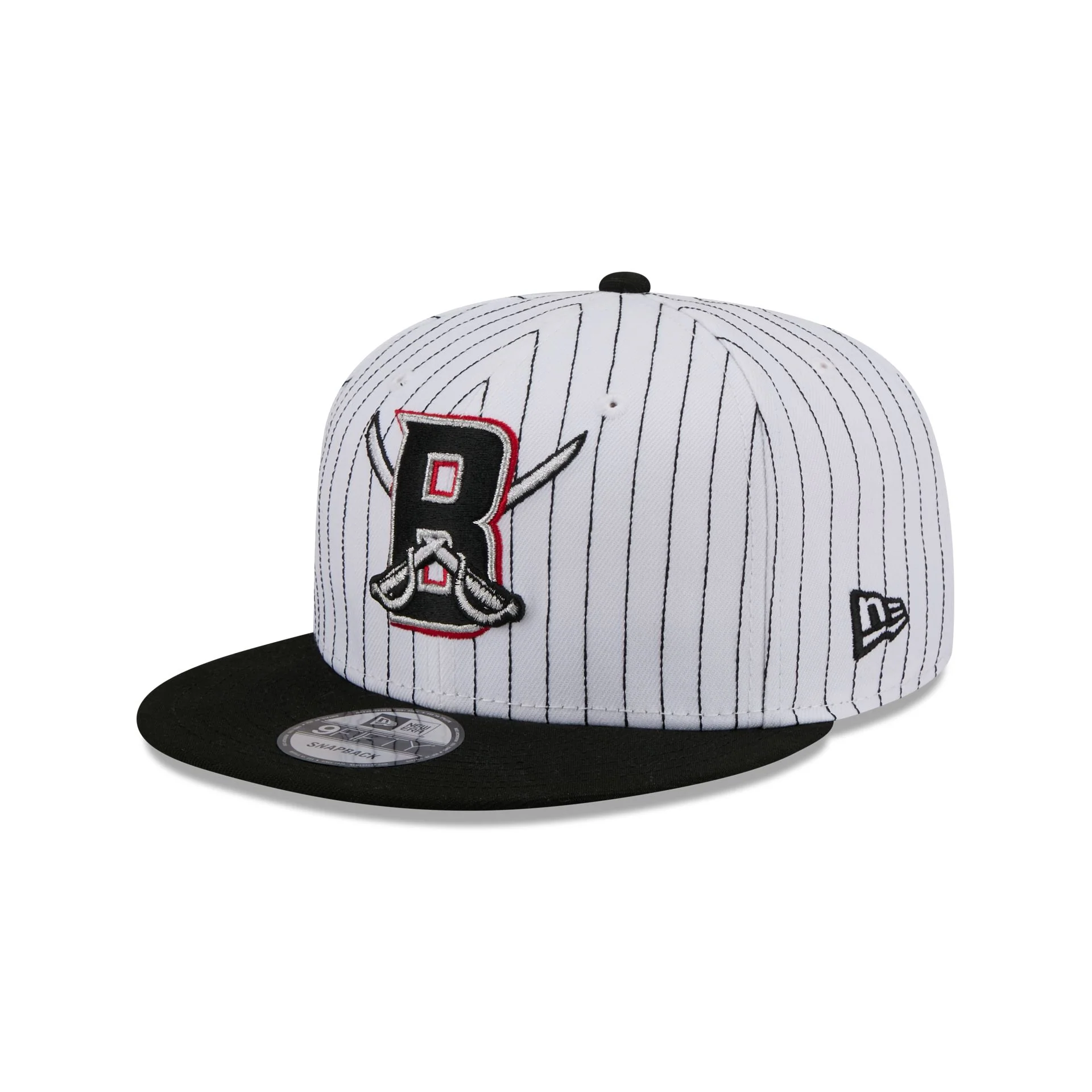 Buffalo Sabres Deceptor Pinstripe Alternate 9FIFTY Snapback Hat - Image 3
