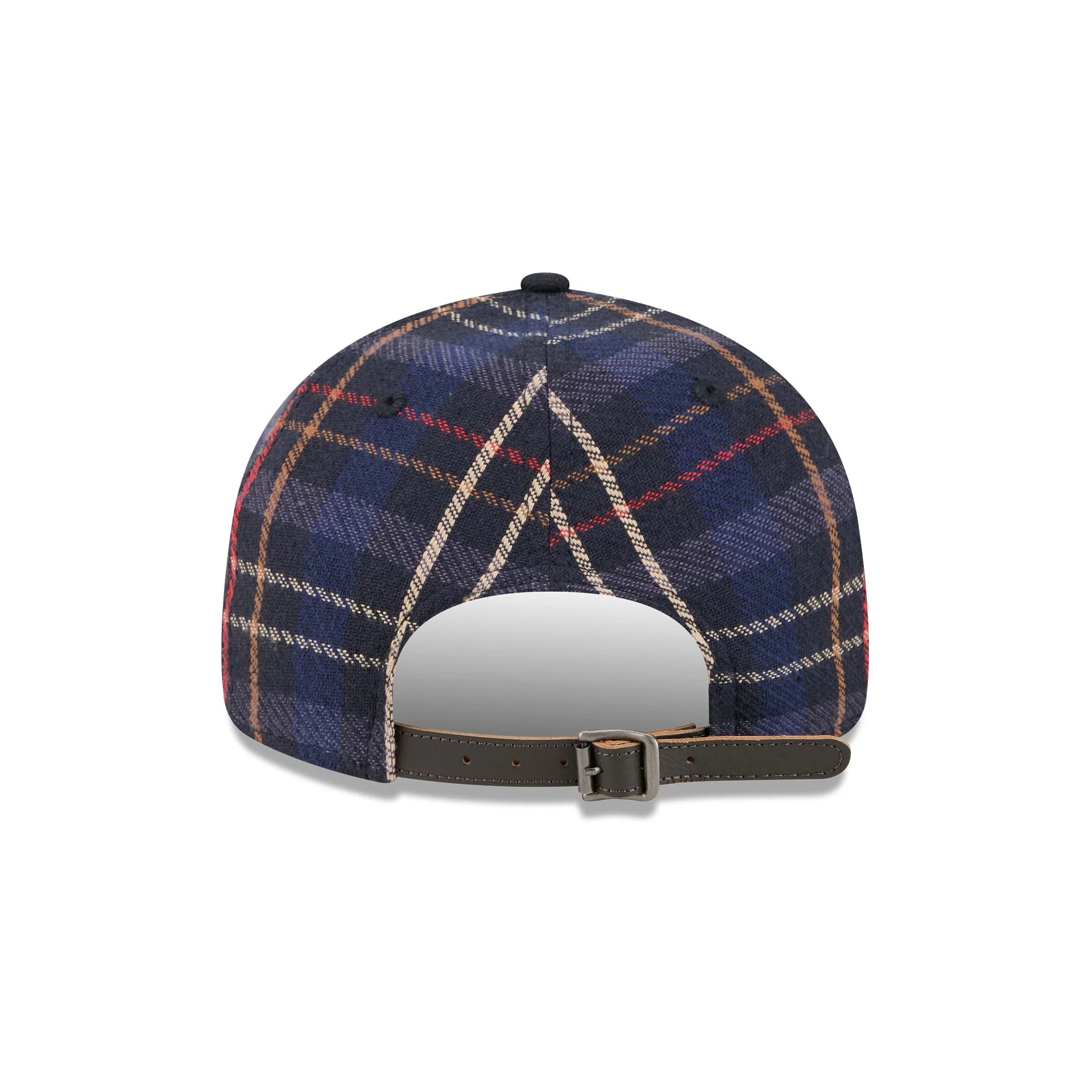 Buffalo Sabres Grunge Plaid Retro Crown 9FIFTY Adjustable Hat - Image 6