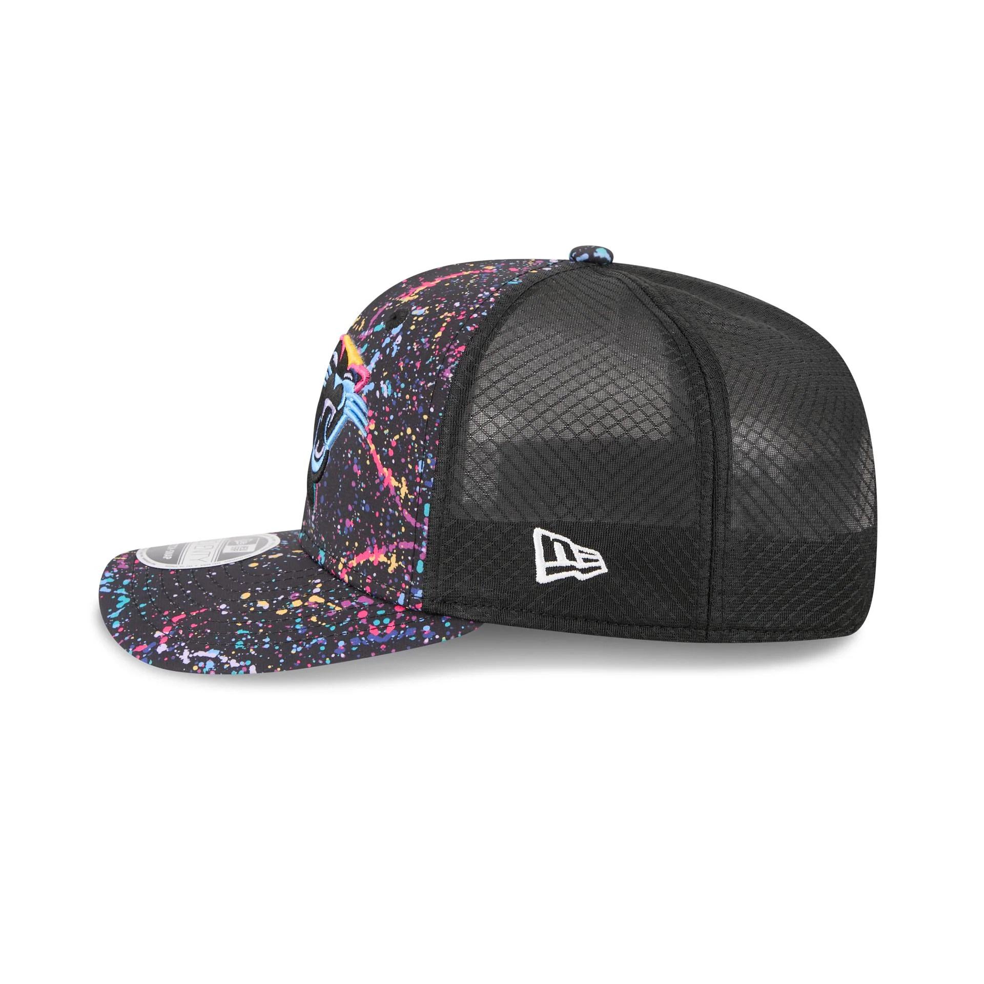 Carolina Panthers 2025 Crucial Catch 9SEVENTY Trucker Hat - Image 5