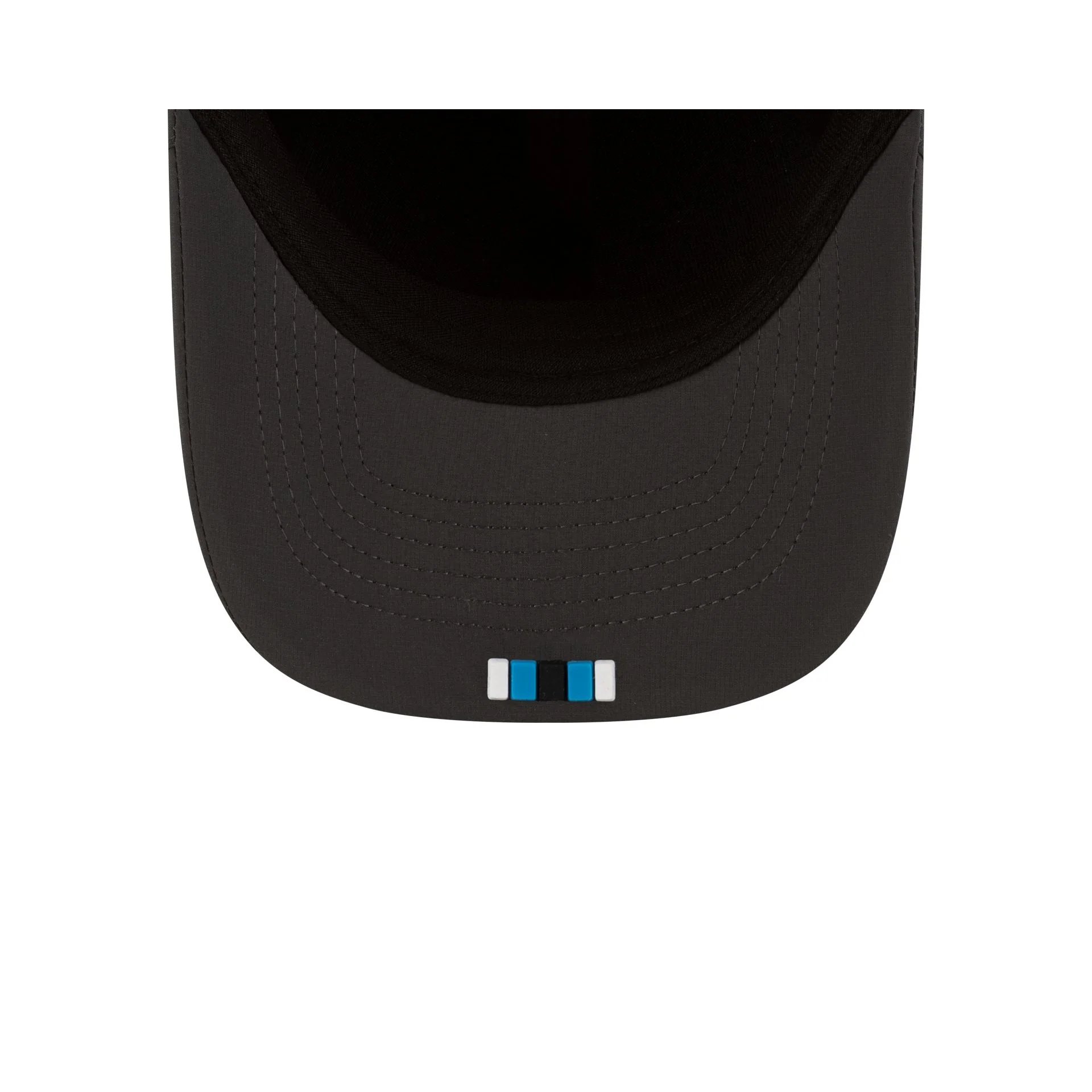 Carolina Panthers 2025 Sideline Cold Weather Steel Clouds 9FORTY M-Crown Snapback Hat - Image 7