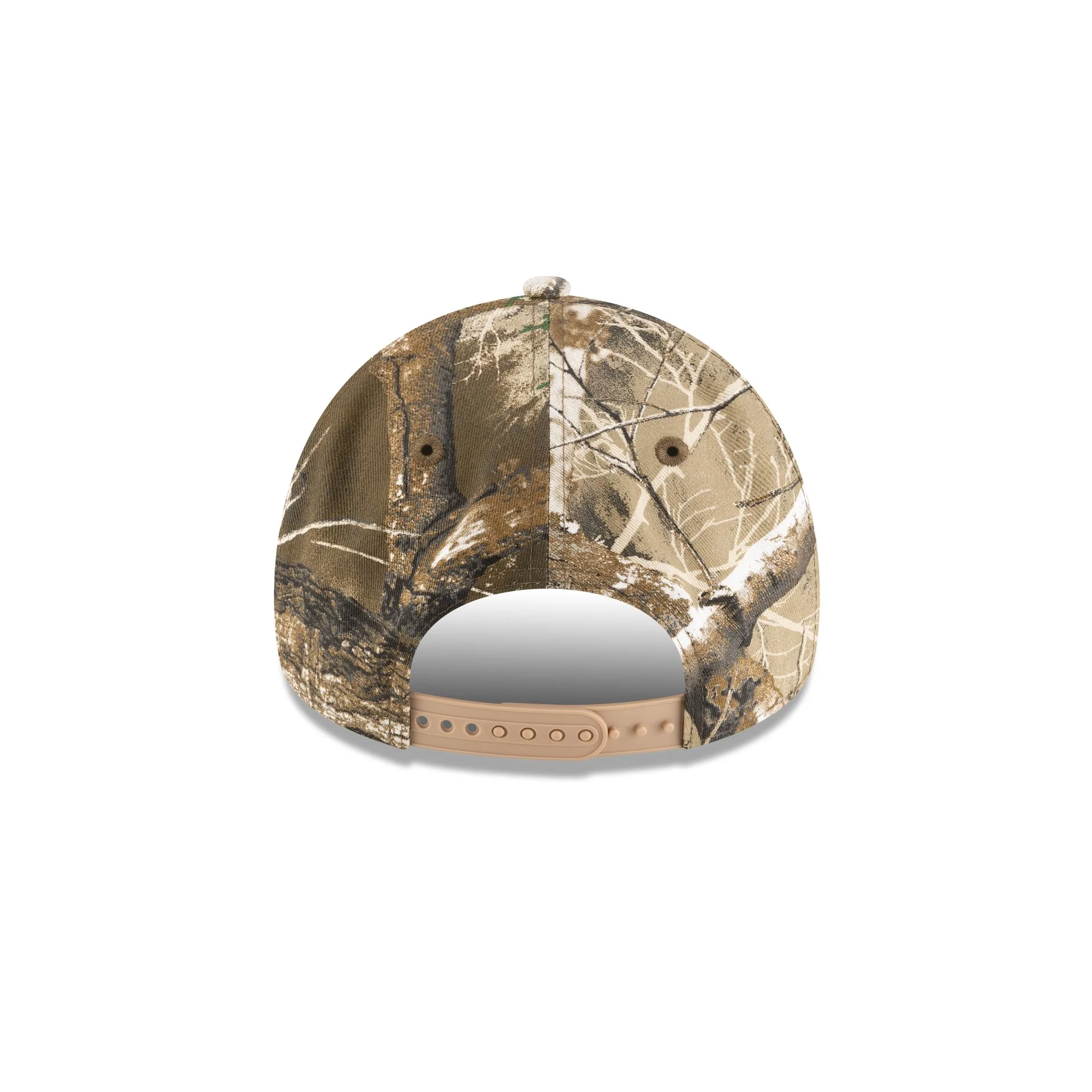 Charlotte Hornets 1988-2002 Hardwood Classics Realtree 9FORTY A-Frame Snapback Hat - Image 6