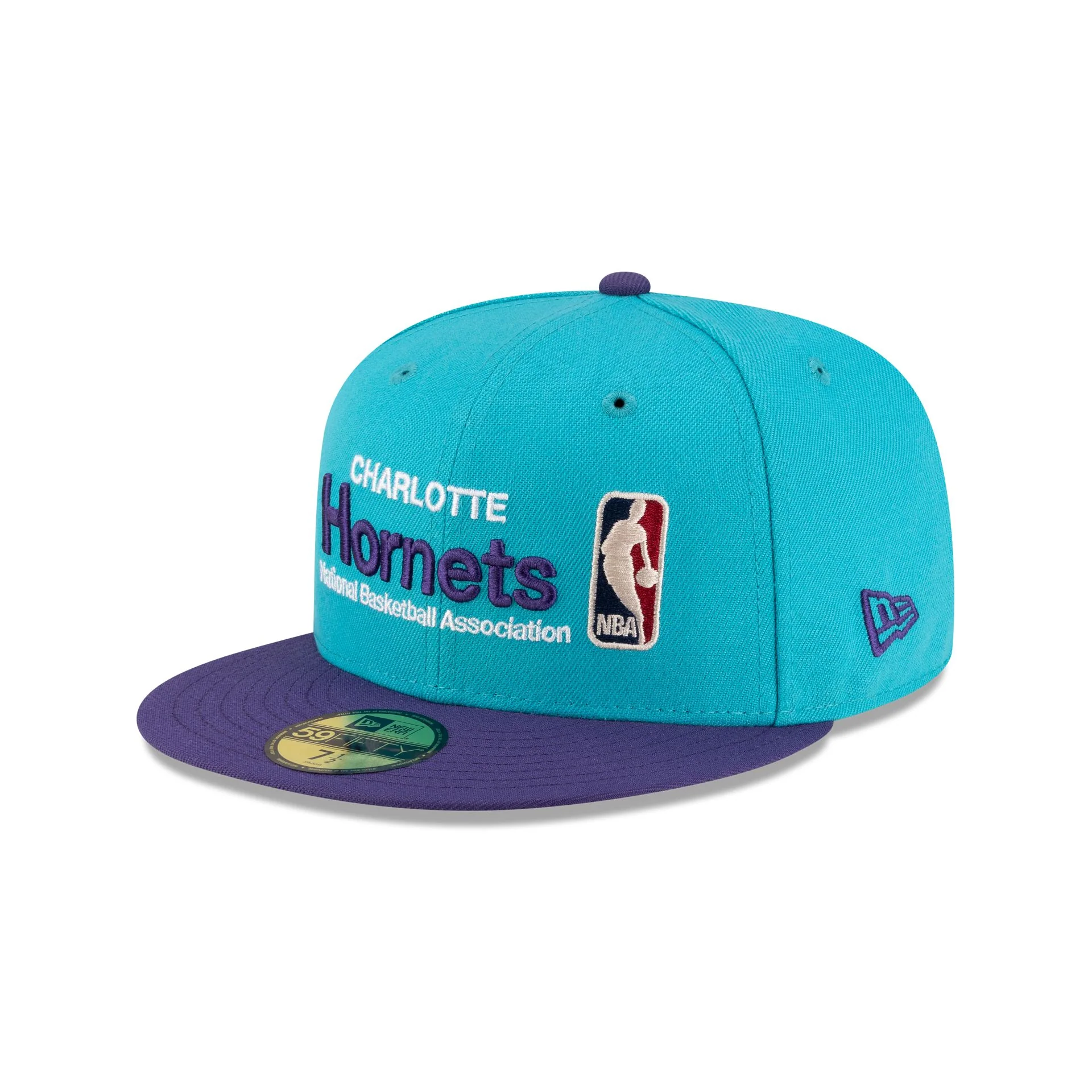 Charlotte Hornets 1988-2002 Hardwood Classics Sign Stack 59FIFTY Fitted Hat - Image 3