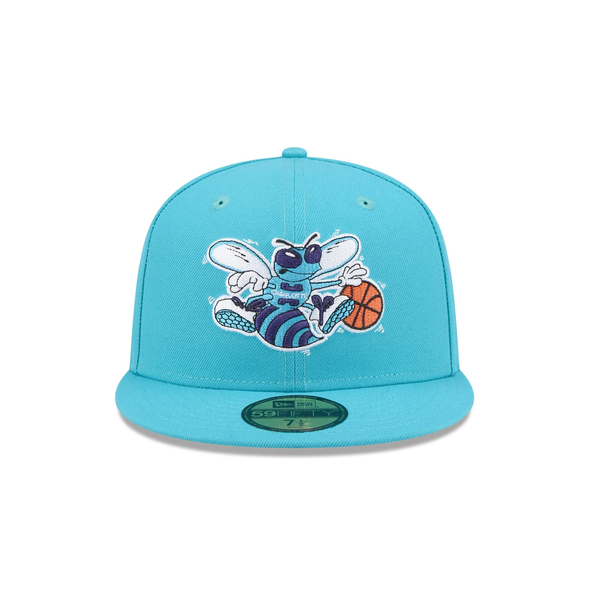 Charlotte Hornets 1988-2002 Hardwood Classics 59FIFTY Fitted Hat - Image 2