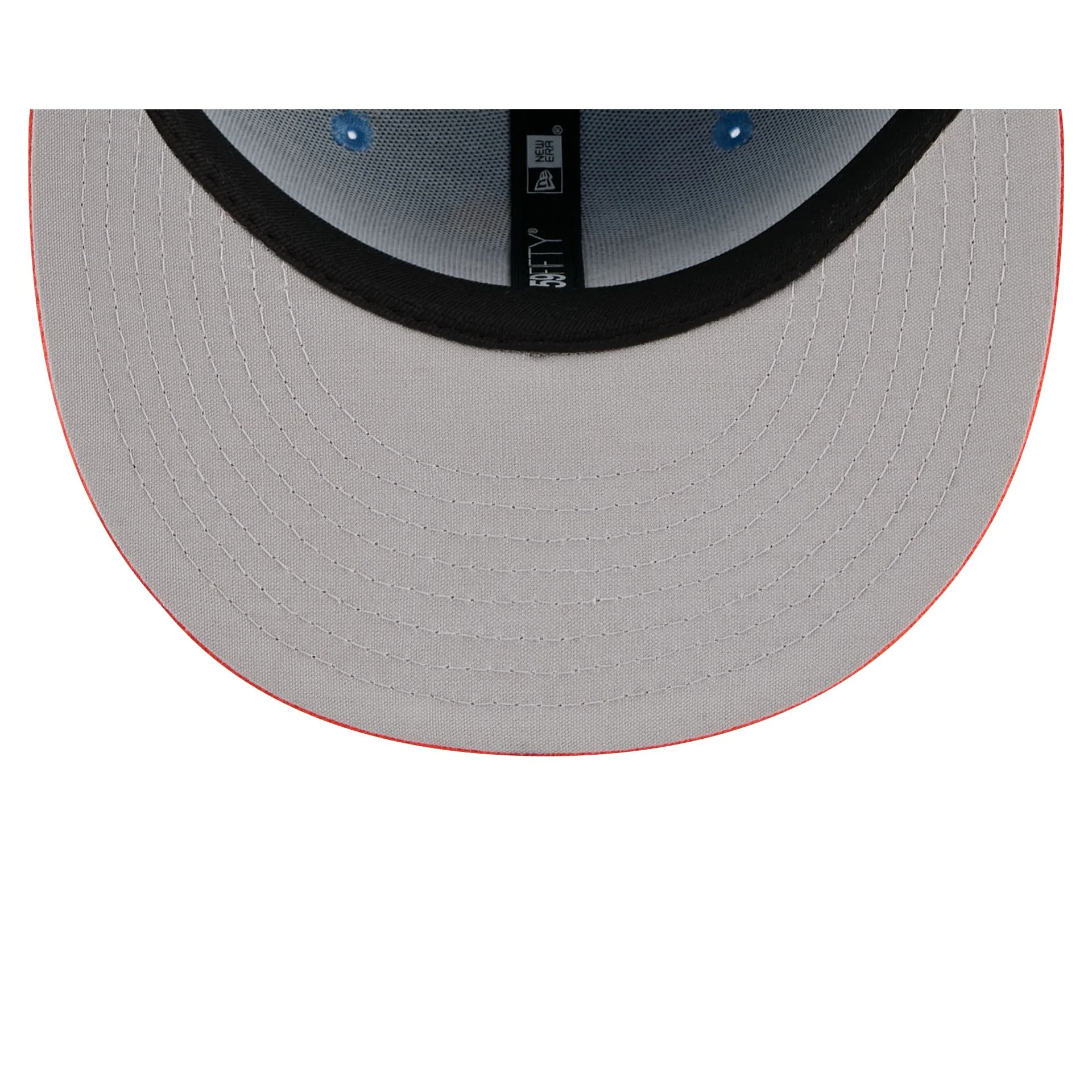 Charlotte Knights Theme Night Light Blue 59FIFTY Fitted Hat - Image 7