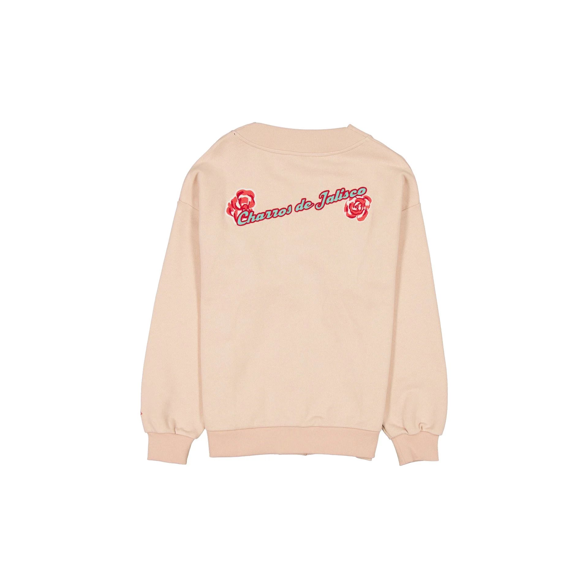 Charros de Jalisco Pale Pink Floral Cardigan - Image 2
