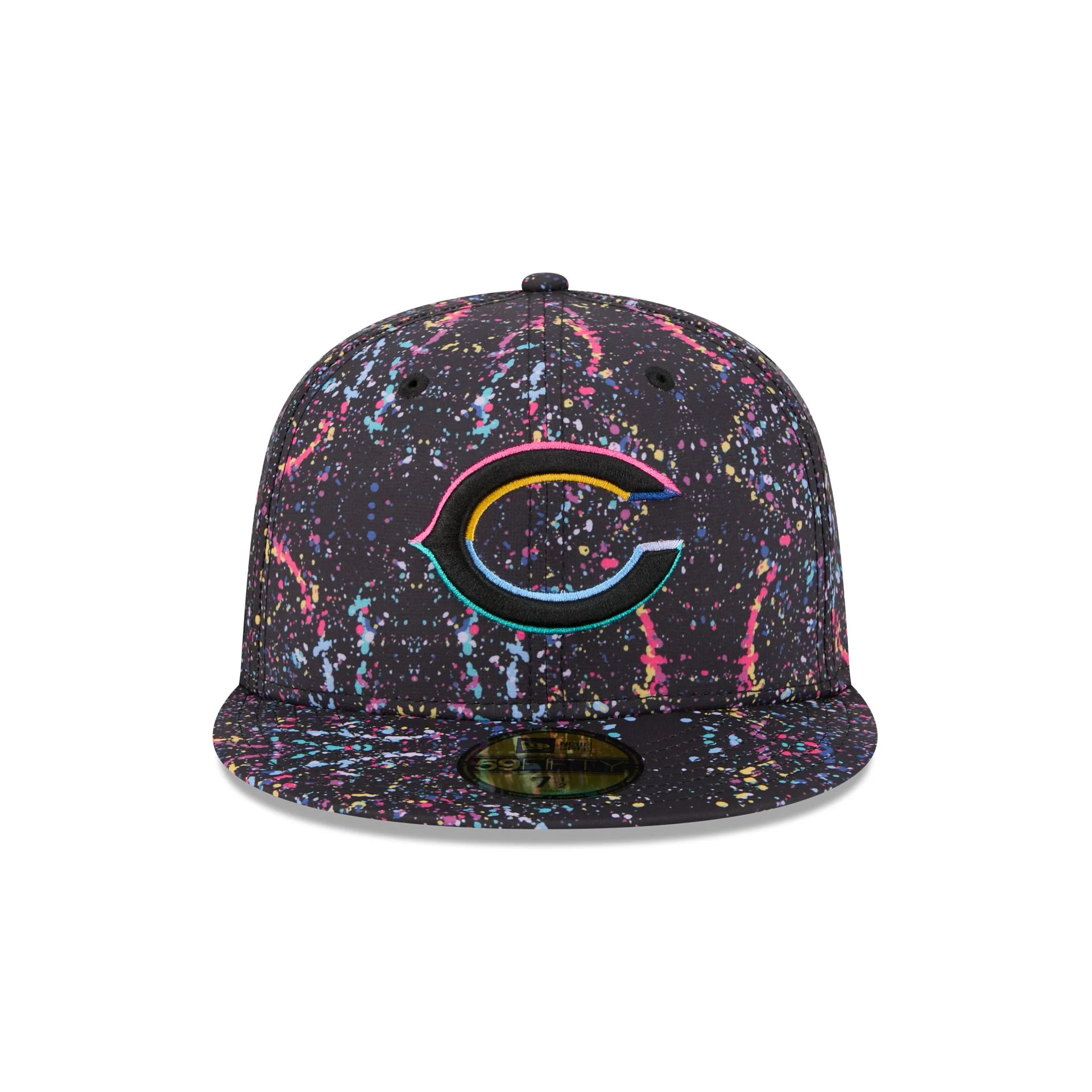 Chicago Bears 2025 Crucial Catch 59FIFTY Fitted Hat - Image 2