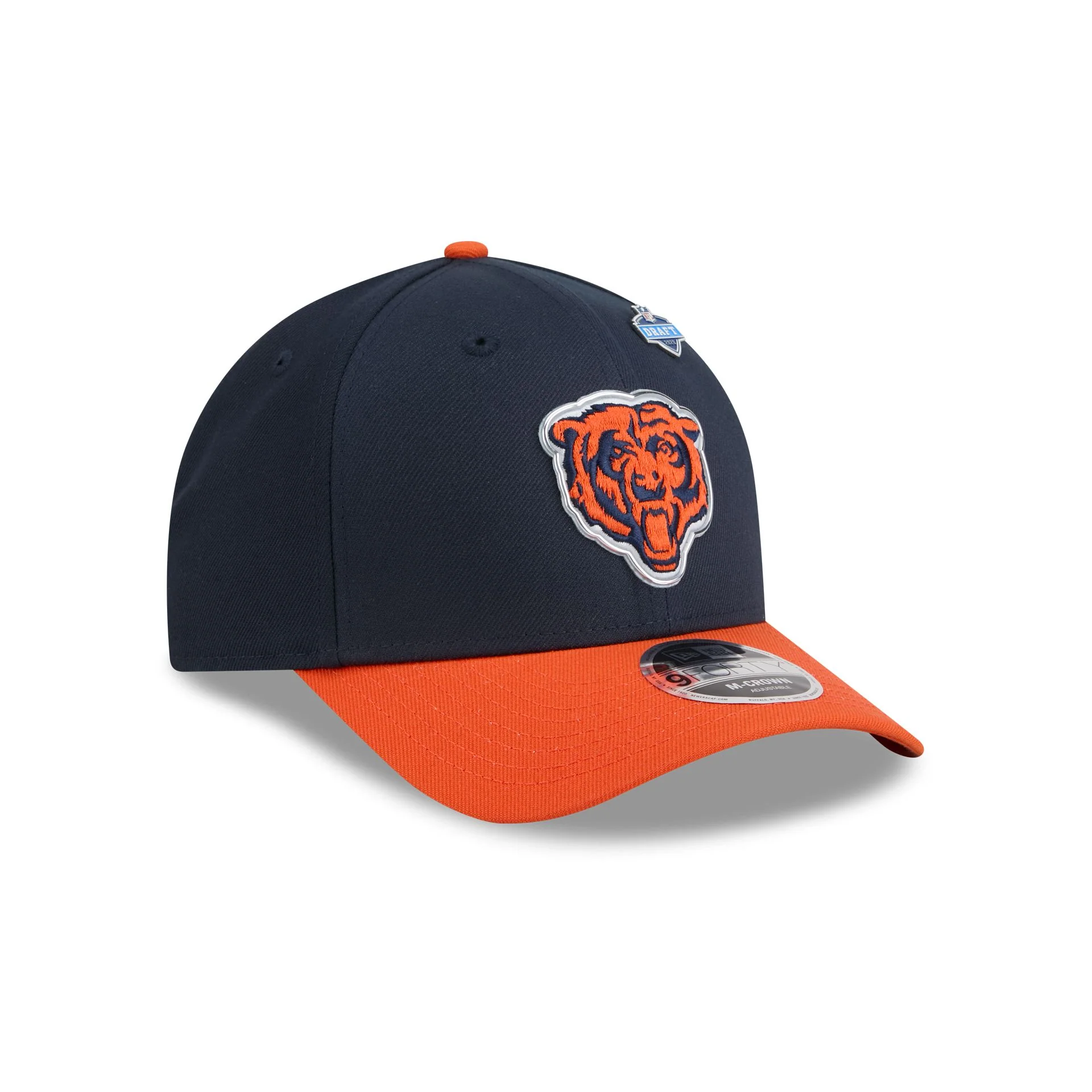 Chicago Bears 2026 Draft 9FORTY M-Crown Snapback Hat - Image 3