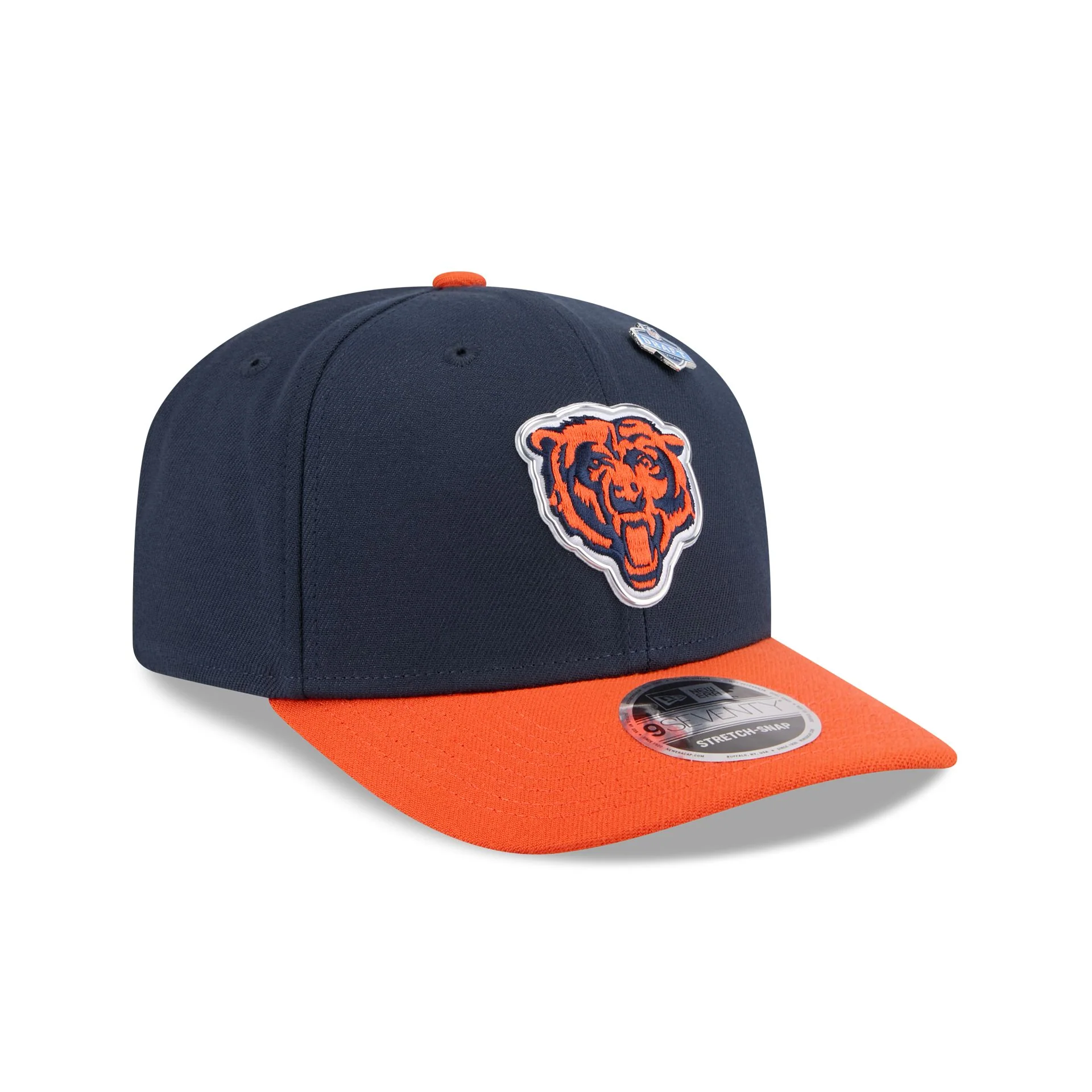 Chicago Bears 2026 Draft 9SEVENTY Stretch-Snap Hat - Image 3
