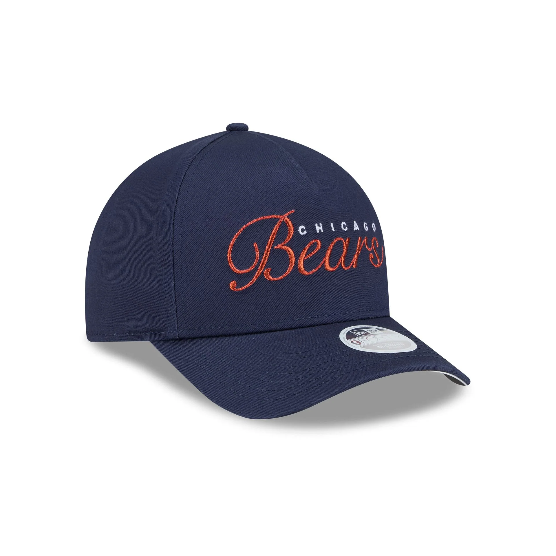 Chicago Bears Metallic Women's 9FORTY M-Crown A-Frame Snapback Hat - Image 3