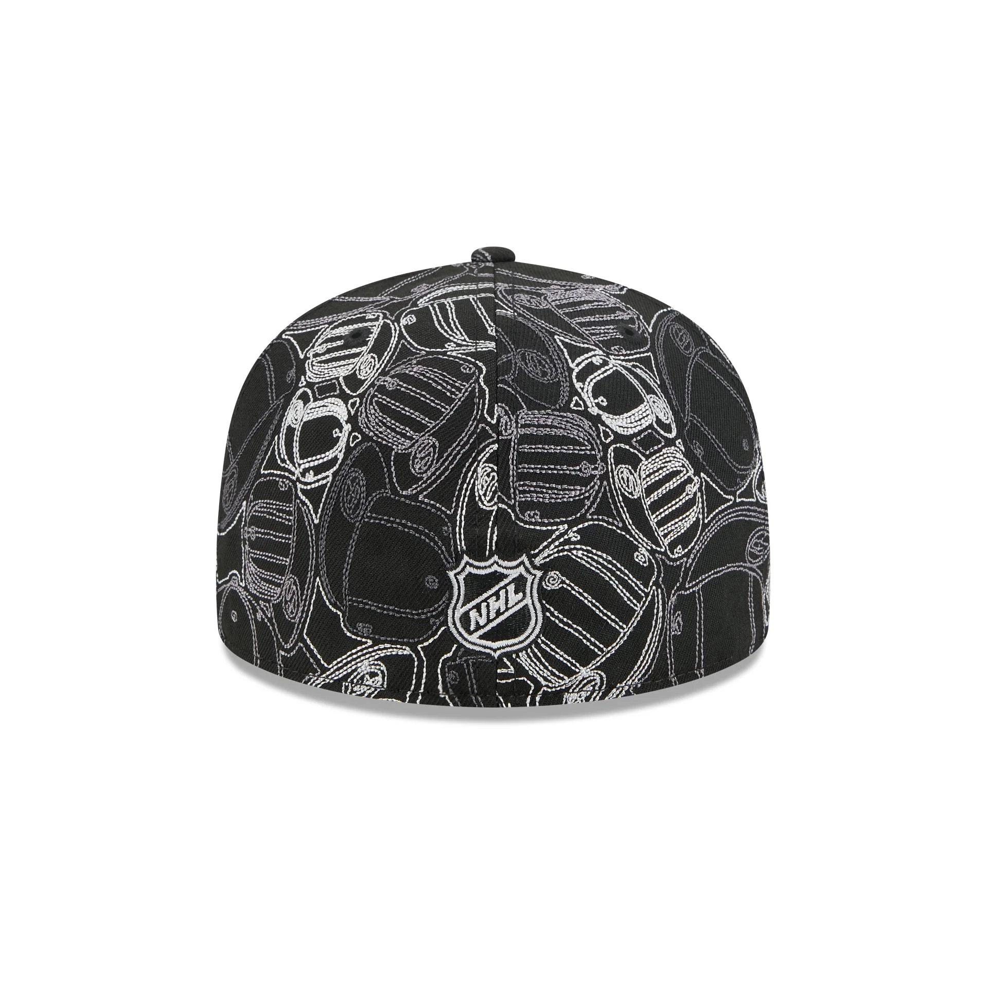 Chicago Blackhawks Cap Scramble 59FIFTY Fitted Hat - Image 6