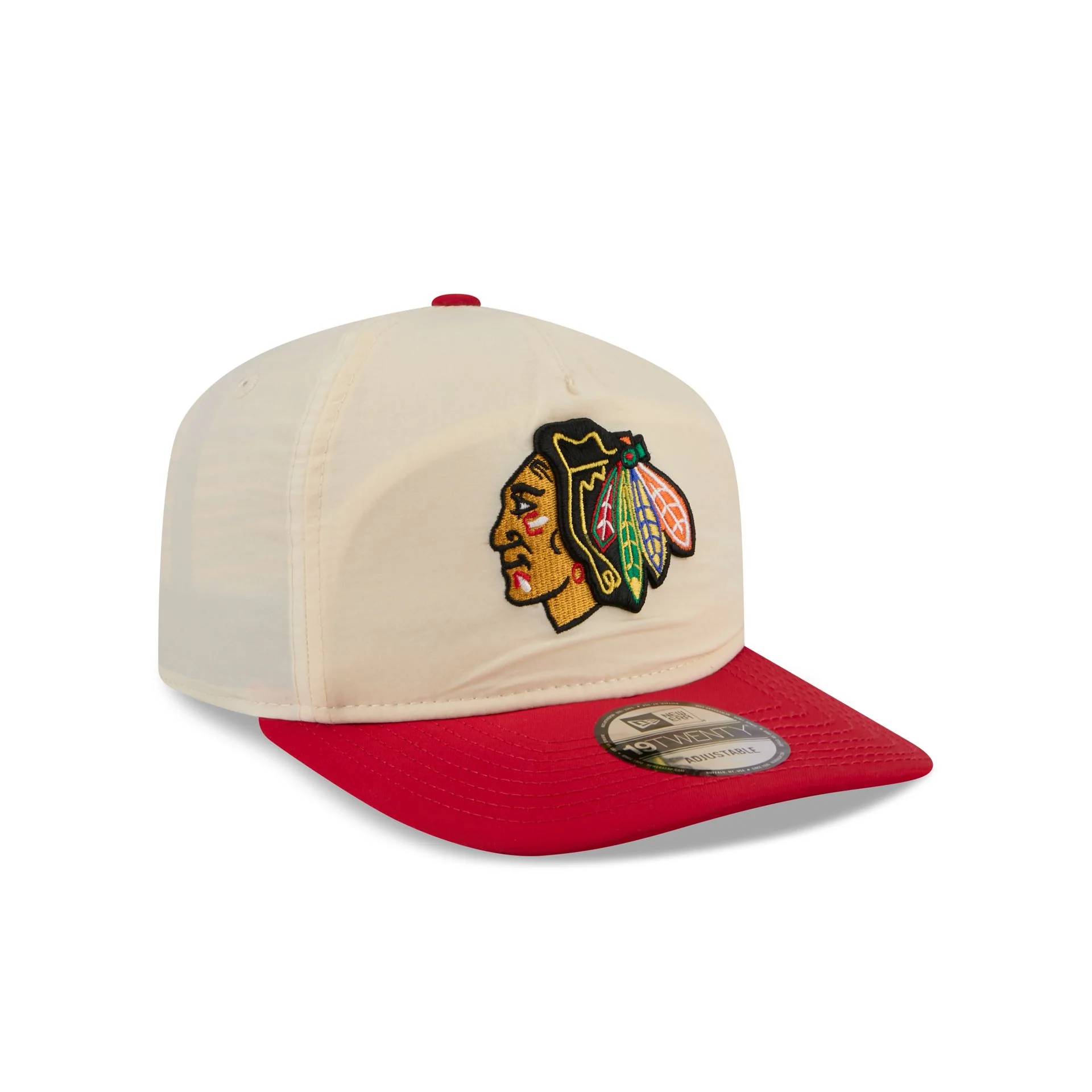 Chicago Blackhawks Chrome Nylon 19TWENTY Adjustable Hat - Image 3