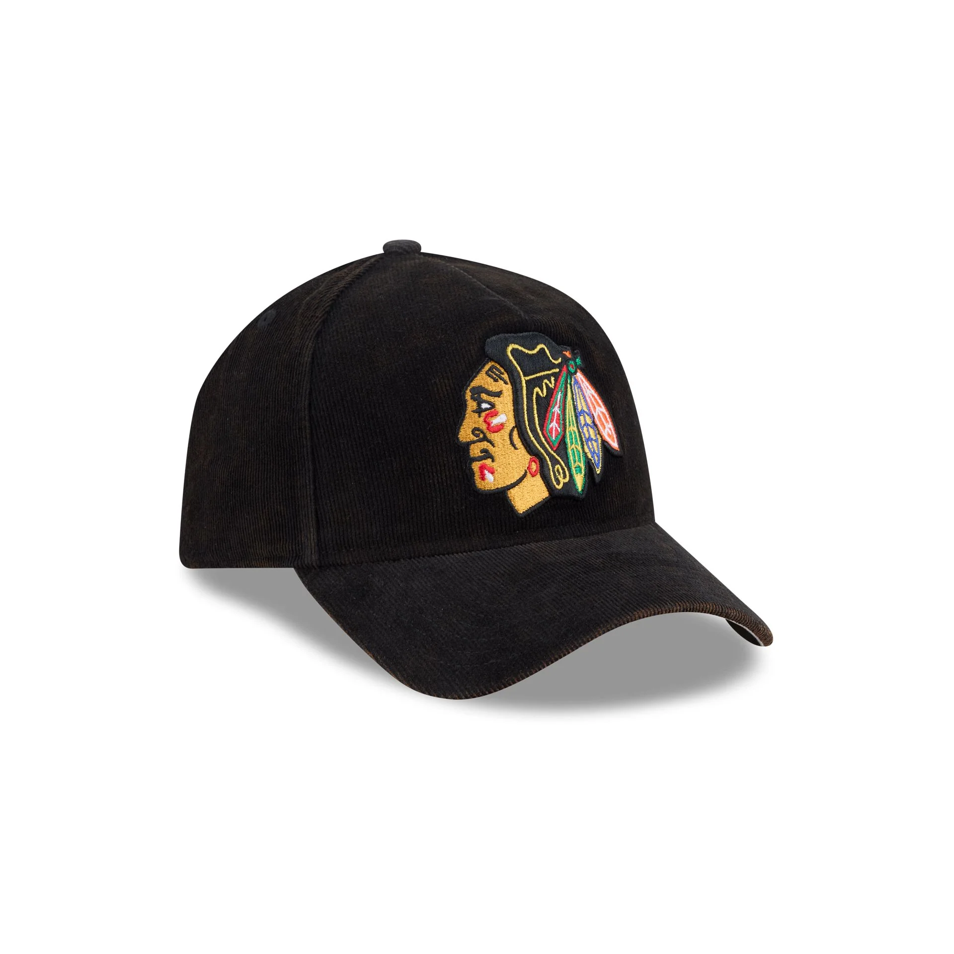 Chicago Blackhawks Corduroy Wale 59FORTY A-Frame Fitted Hat - Image 3