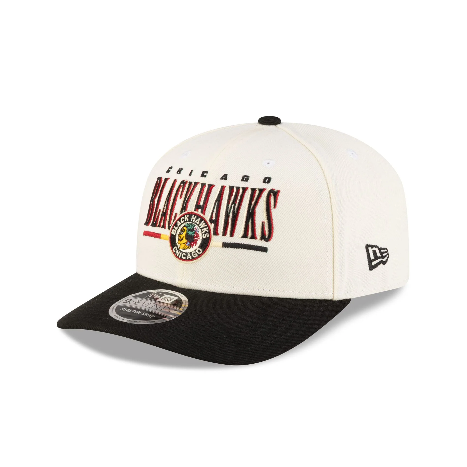 Chicago Blackhawks First Shot 9SEVENTY Stretch-Snap Hat