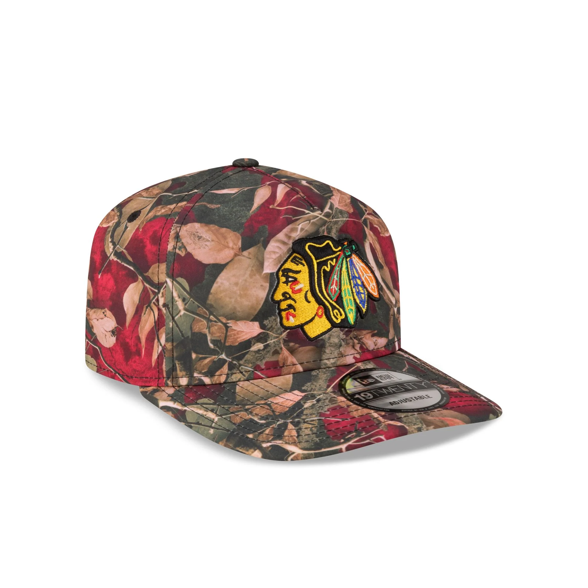 Chicago Blackhawks Leaves 19TWENTY Adjustable Hat - Image 3