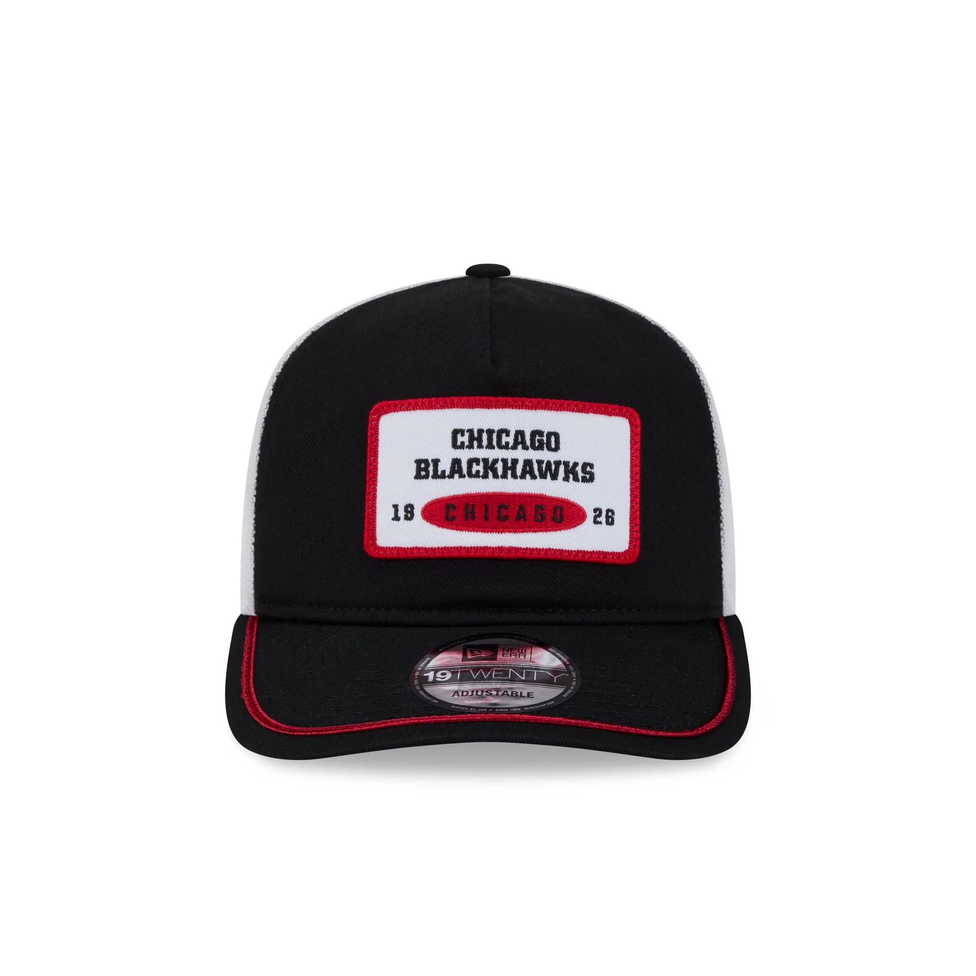 Chicago Blackhawks Patch 19TWENTY Trucker Hat - Image 2