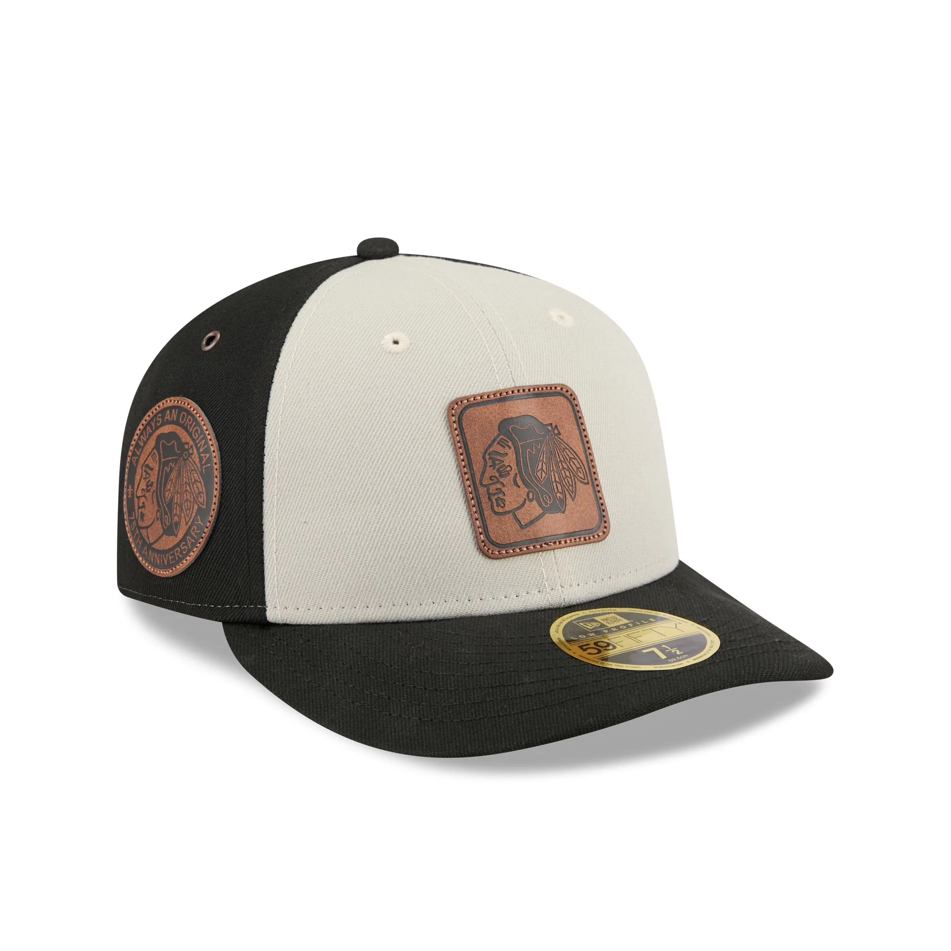 Chicago Blackhawks Quilted Low Profile 59FIFTY Fitted Hat