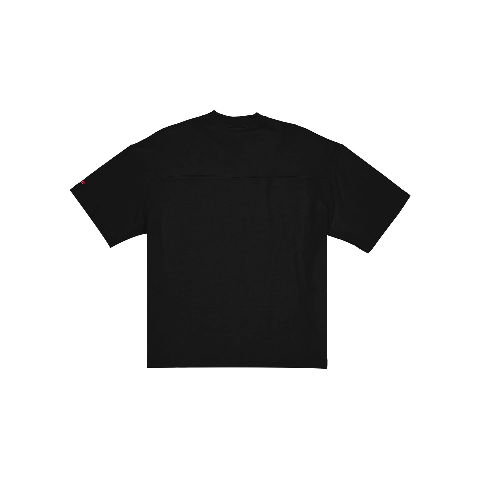 Chicago Blackhawks Throwback Black Boxy T-Shirt - Image 2