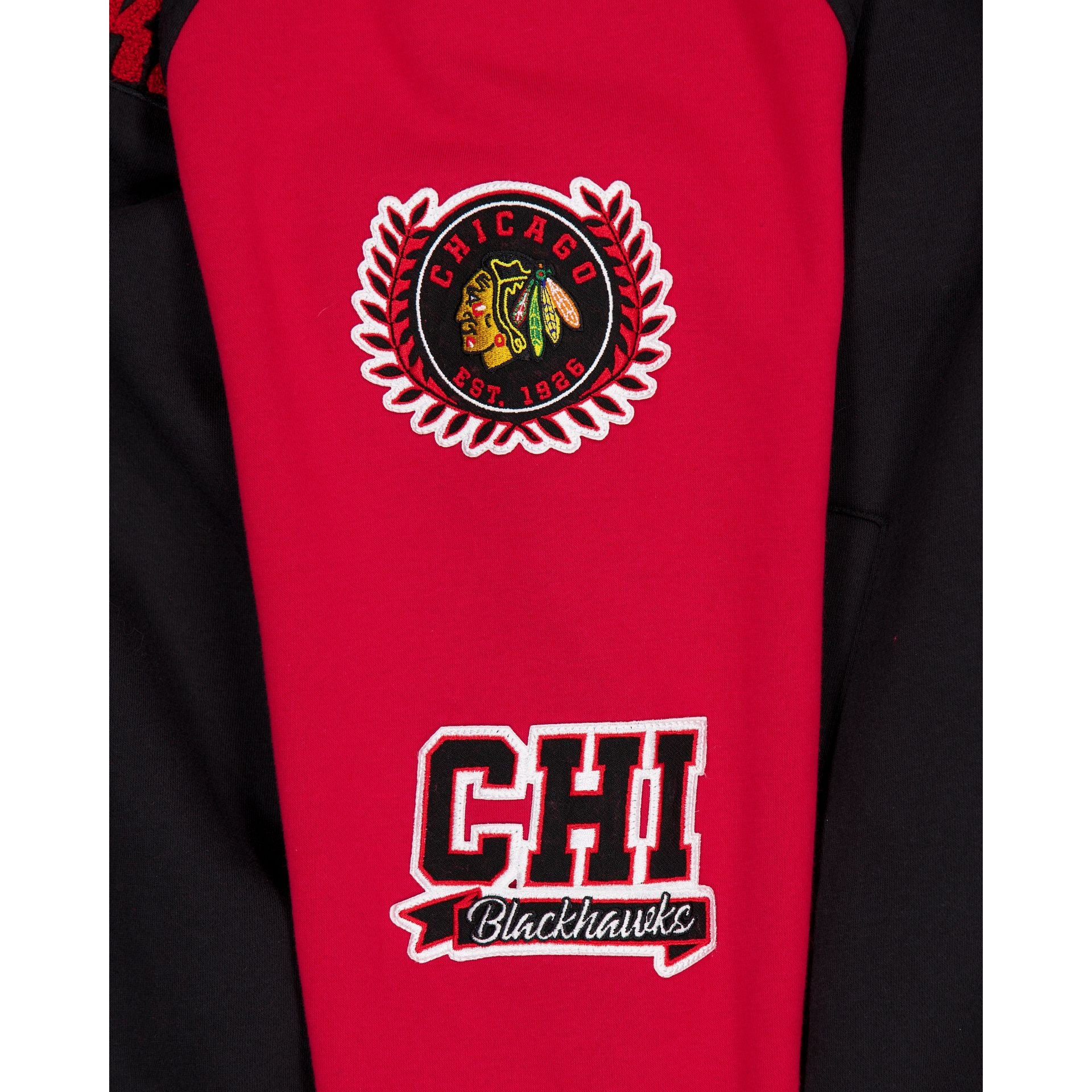 Chicago Blackhawks Throwback Patch Jacket - Image 4