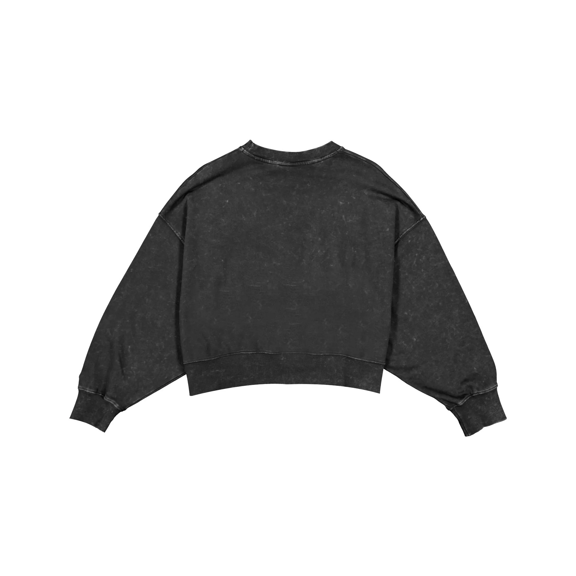 Chicago Blackhawks Throwback Women's Boxy Crewneck - Image 2
