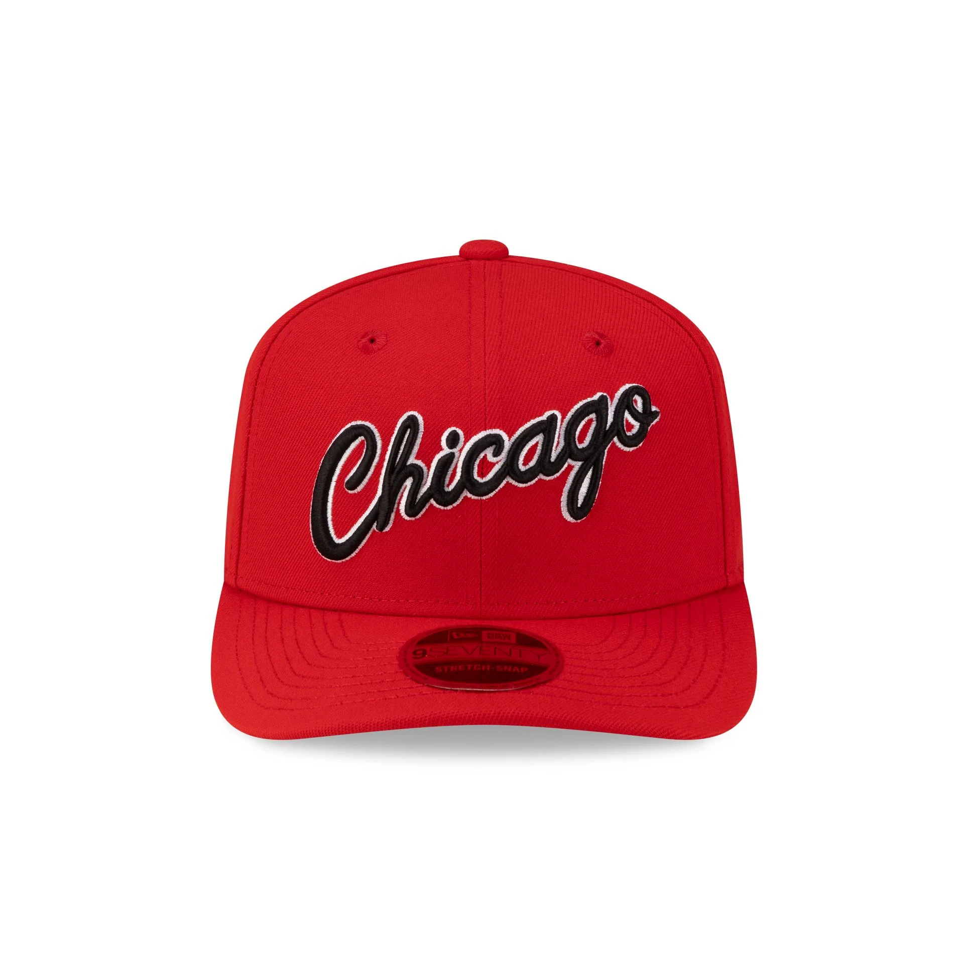 Chicago Bulls Hardwood Classics 80s 9SEVENTY Stretch-Snap Hat - Image 2