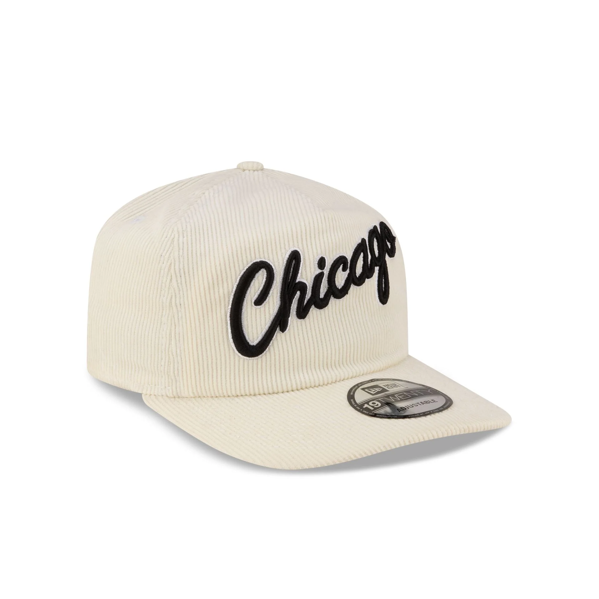 Chicago Bulls Hardwood Classics 80s Chrome Corduroy 19TWENTY Adjustable - Image 3