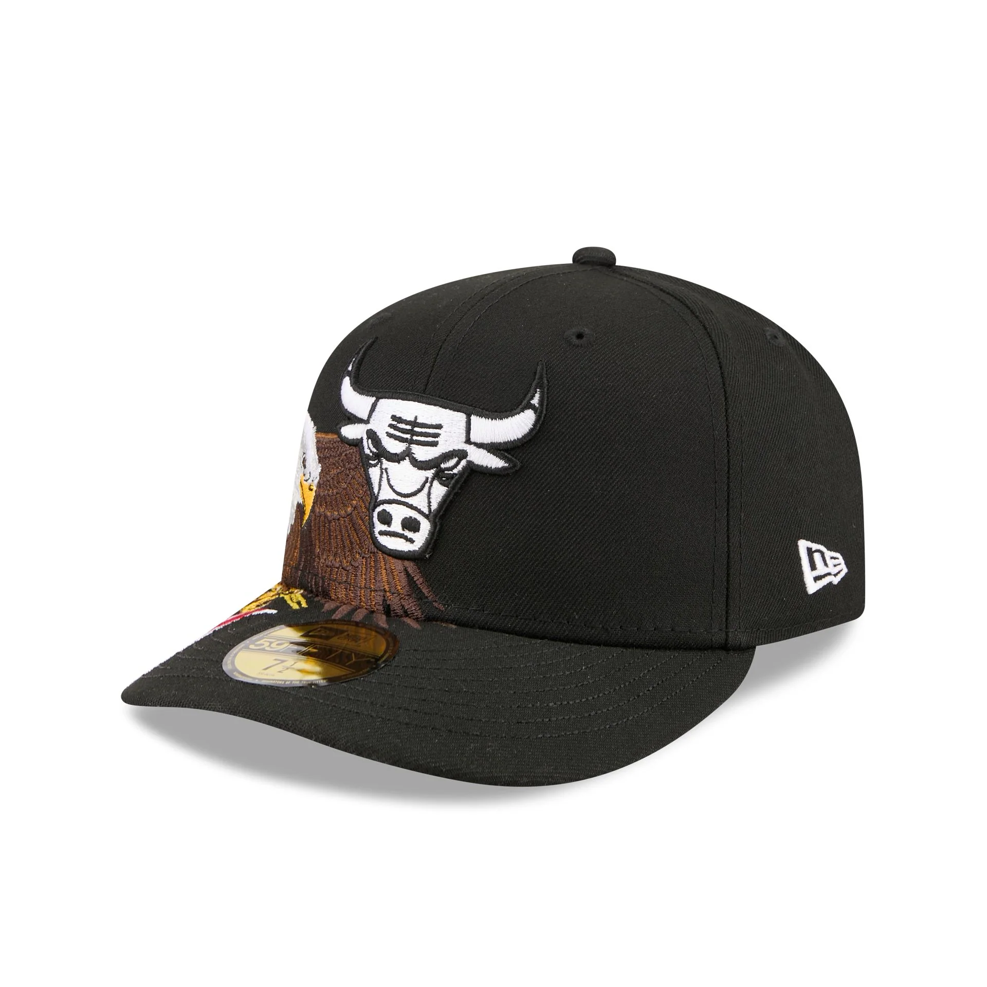 Chicago Bulls Liberty Eagle 59FIFTY Fitted Hat - Image 3