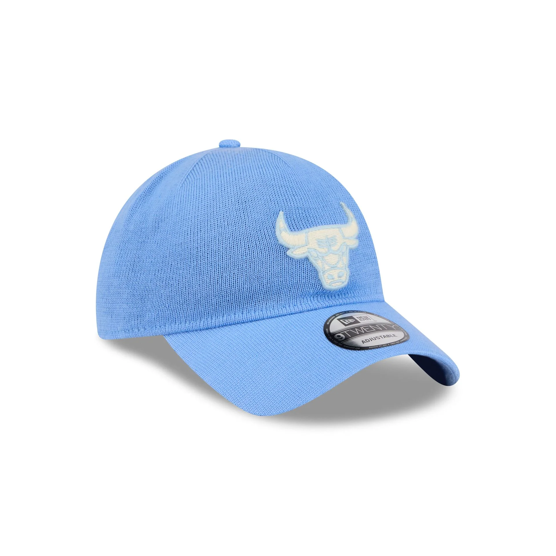 Chicago Bulls Merino Wool Sky Blue 9TWENTY Adjustable Hat - Image 3