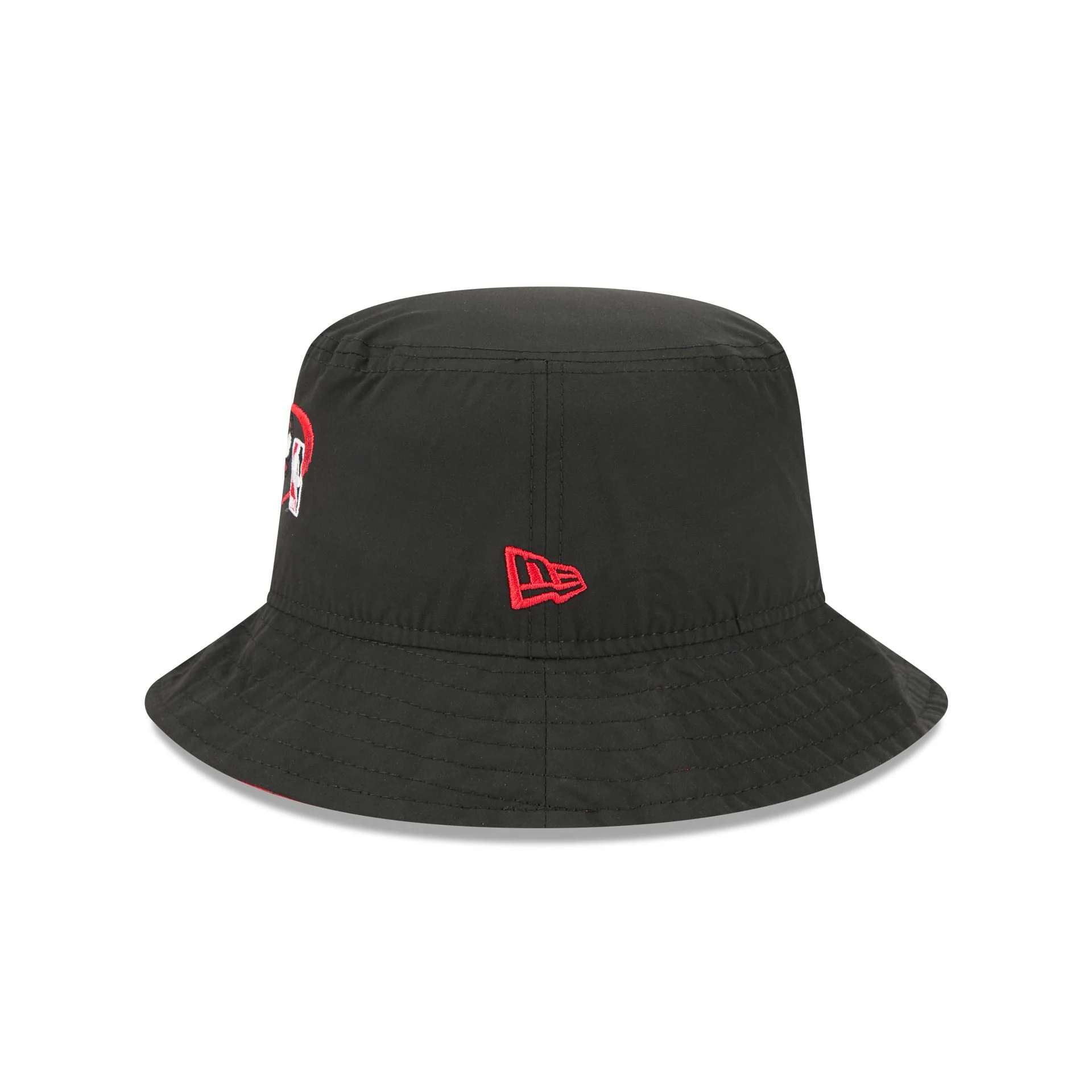 Chicago Bulls Nylon Logo Bucket Hat - Image 4