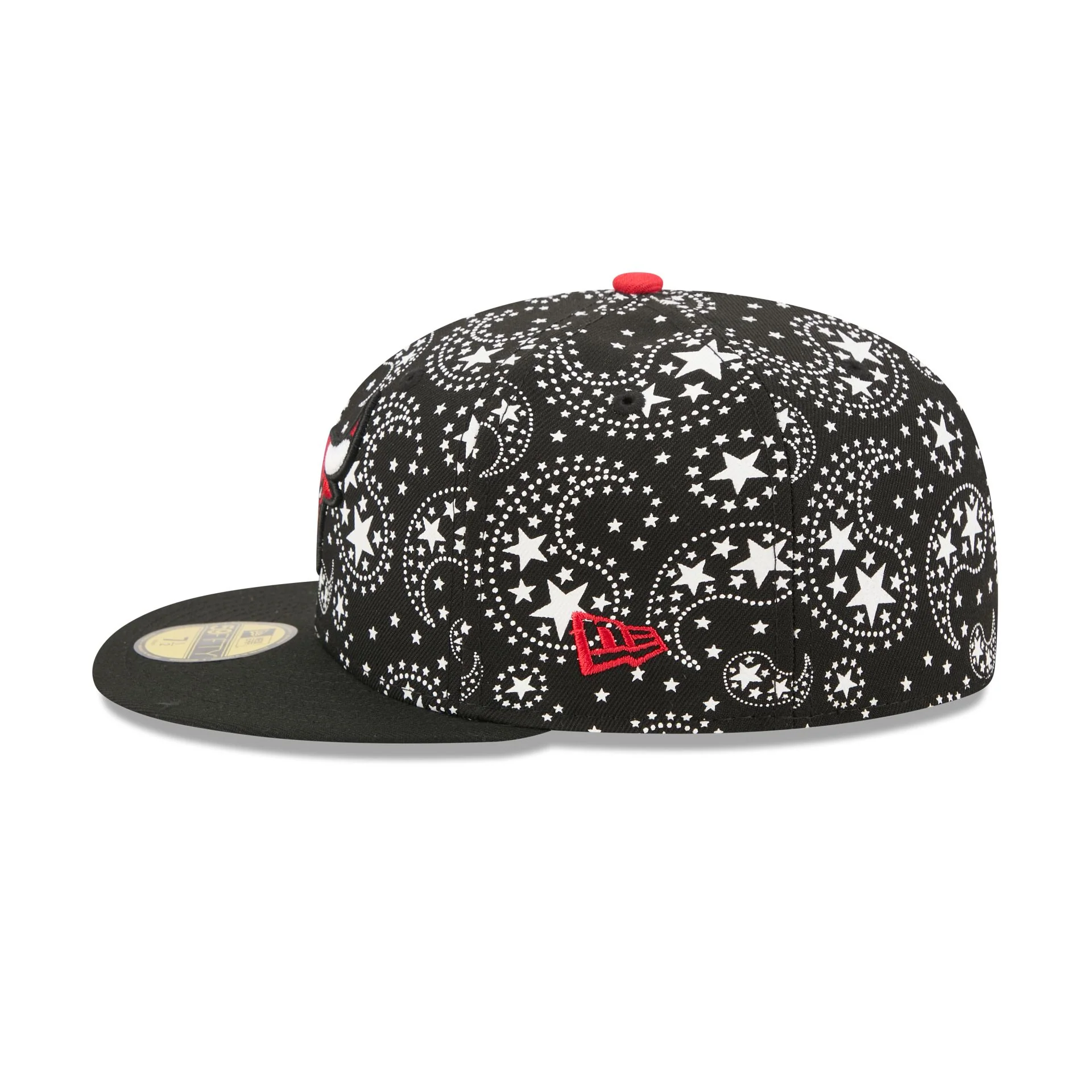 Chicago Bulls Star Studded 59FIFTY Fitted Hat - Image 5