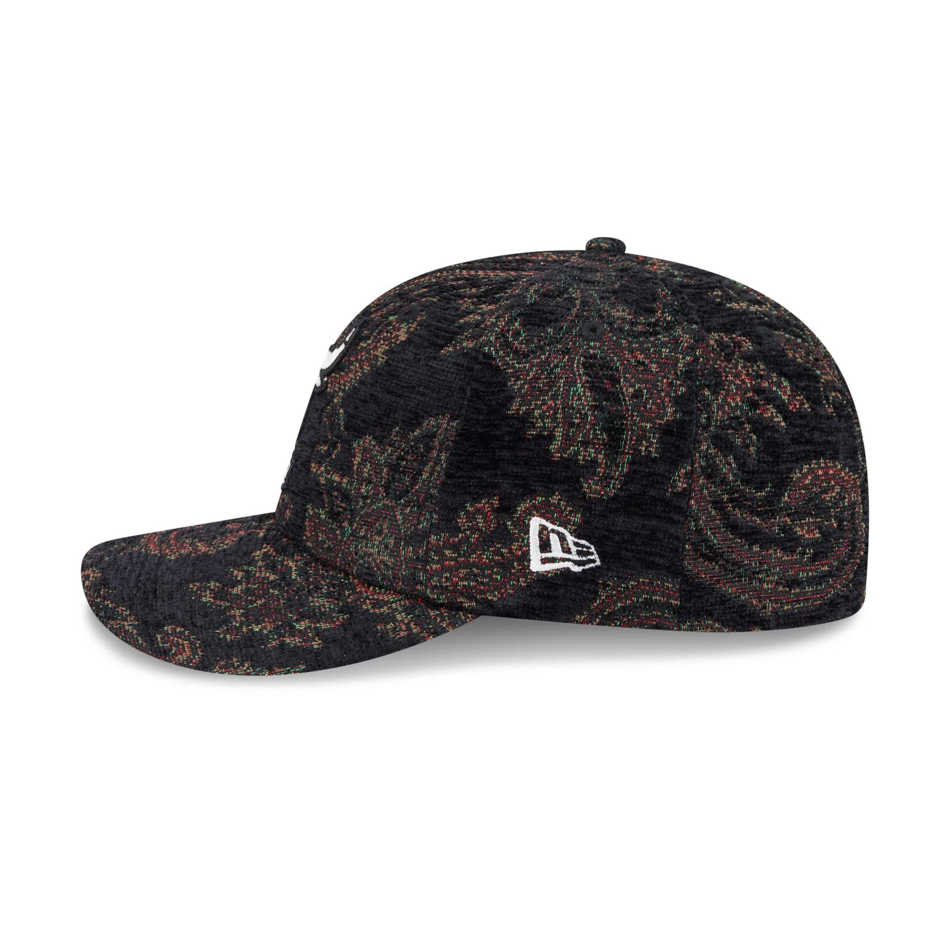 Chicago Bulls Three Looms Jacquard Chenille 59FIFTY Fitted Hat - Image 4