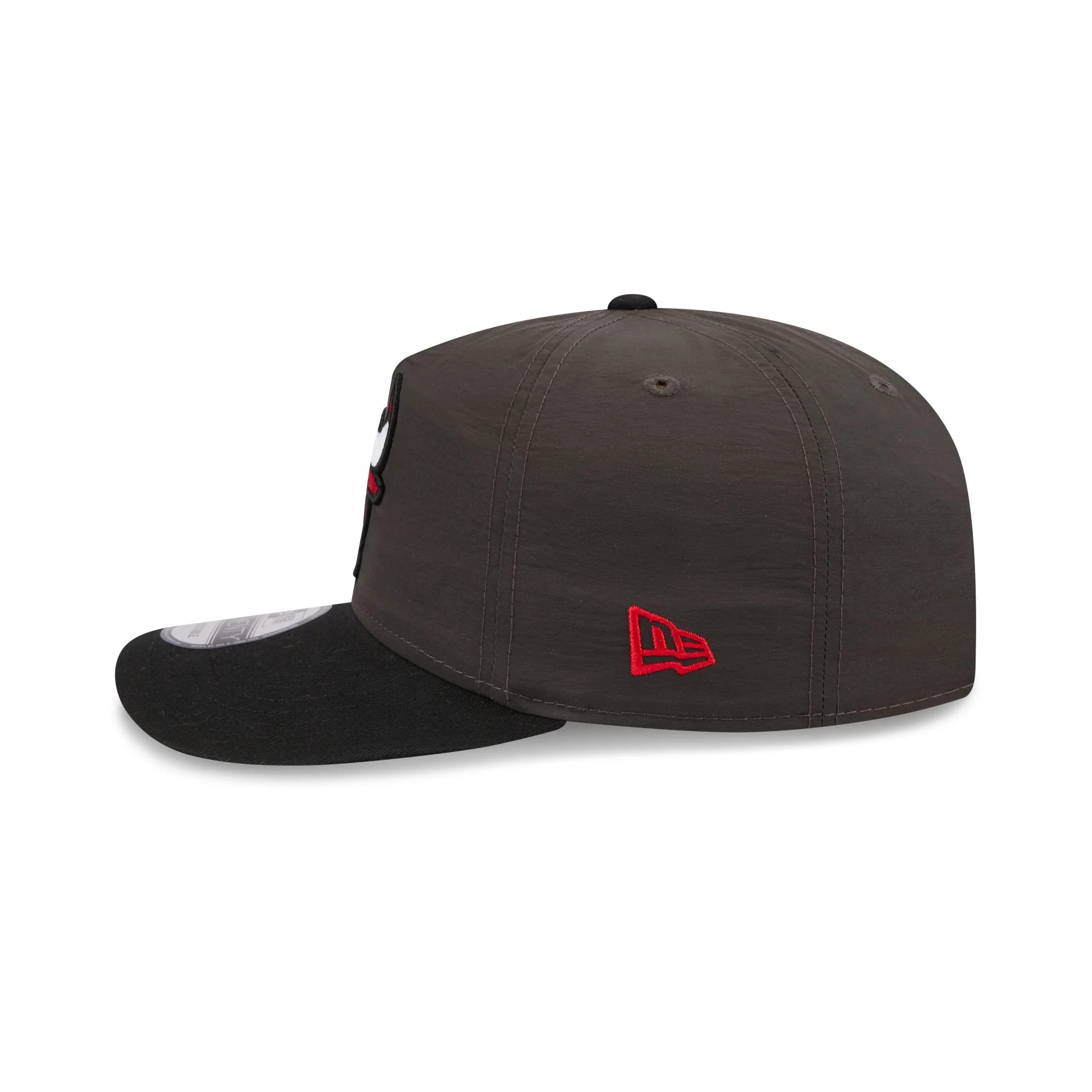 Chicago Bulls Three Looms Nylon Black 19TWENTY Adjustable Hat - Image 4