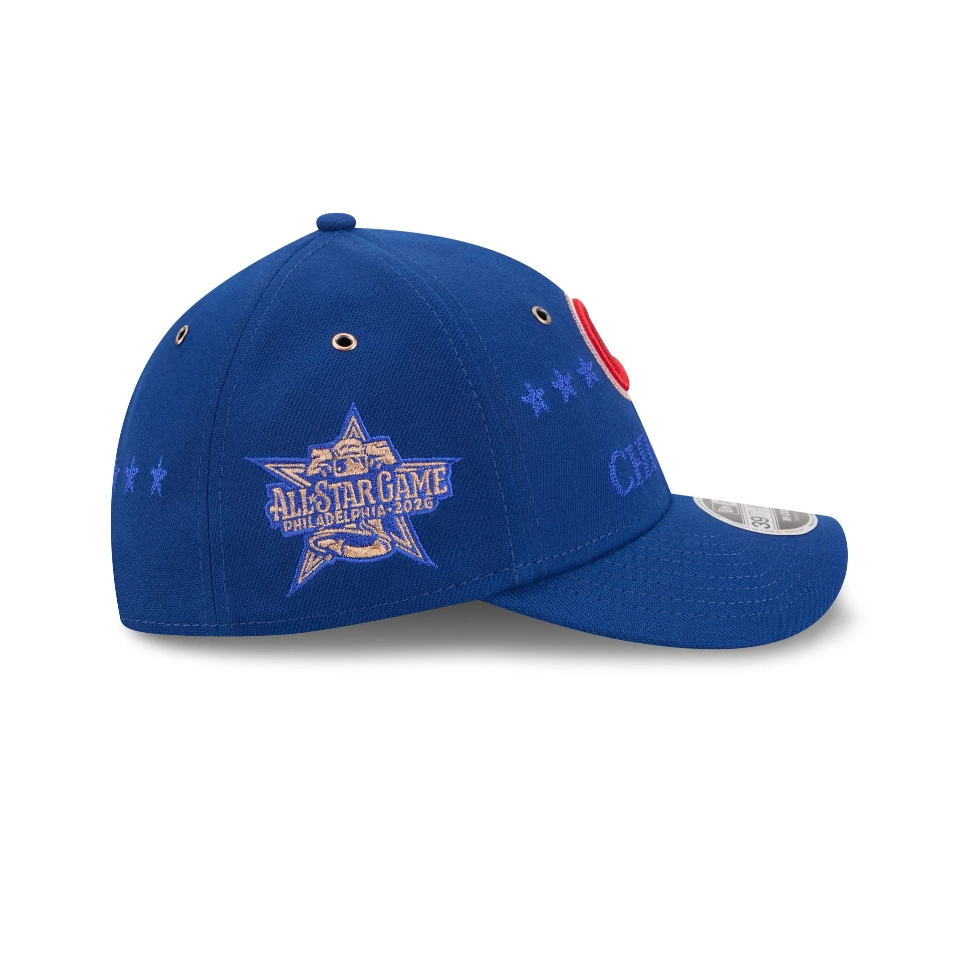 Chicago Cubs 2026 All-Star Game 39THIRTY M-Crown Stretch Fit Hat - Image 4