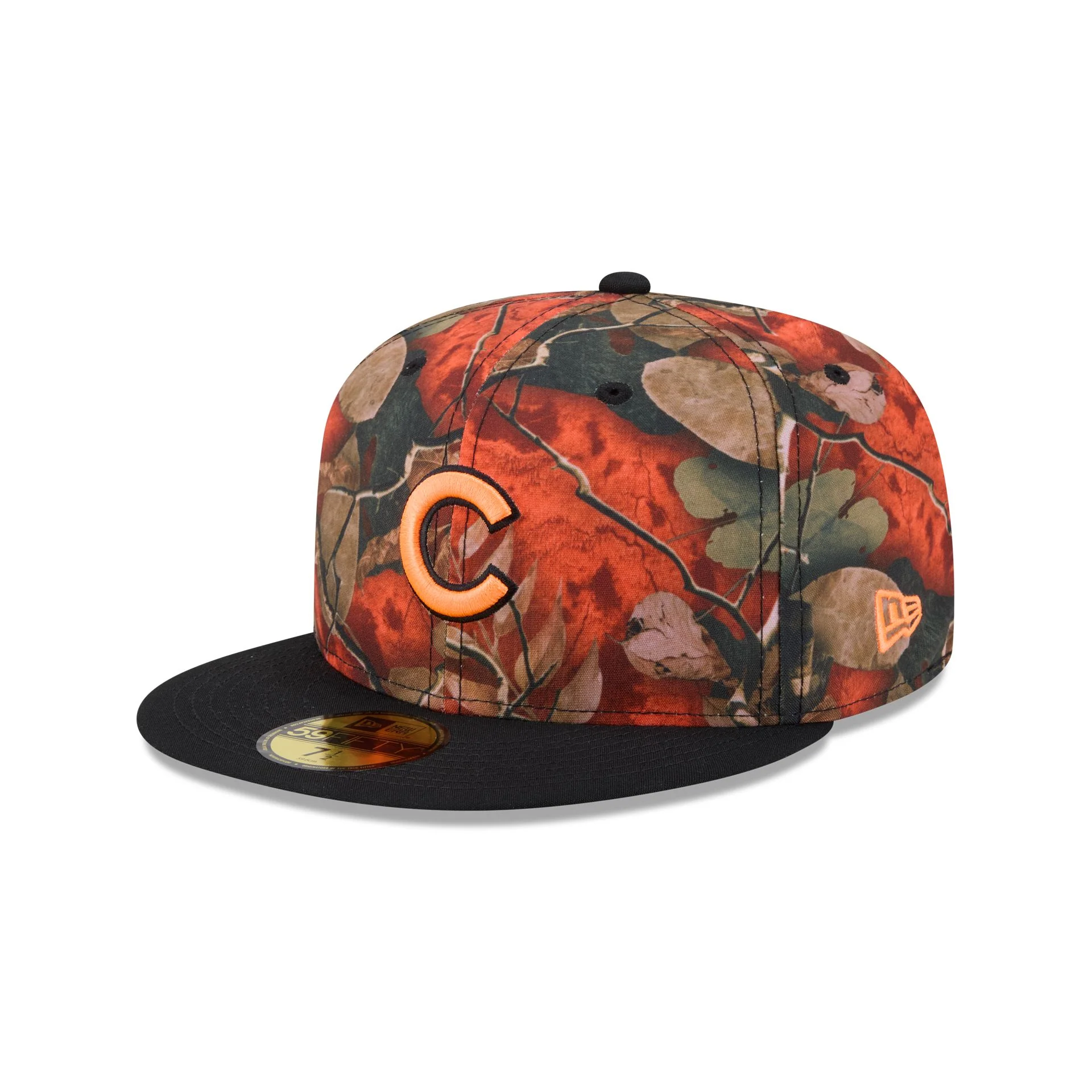 Chicago Cubs Amber Leaves 59FIFTY Fitted Hat - Image 3