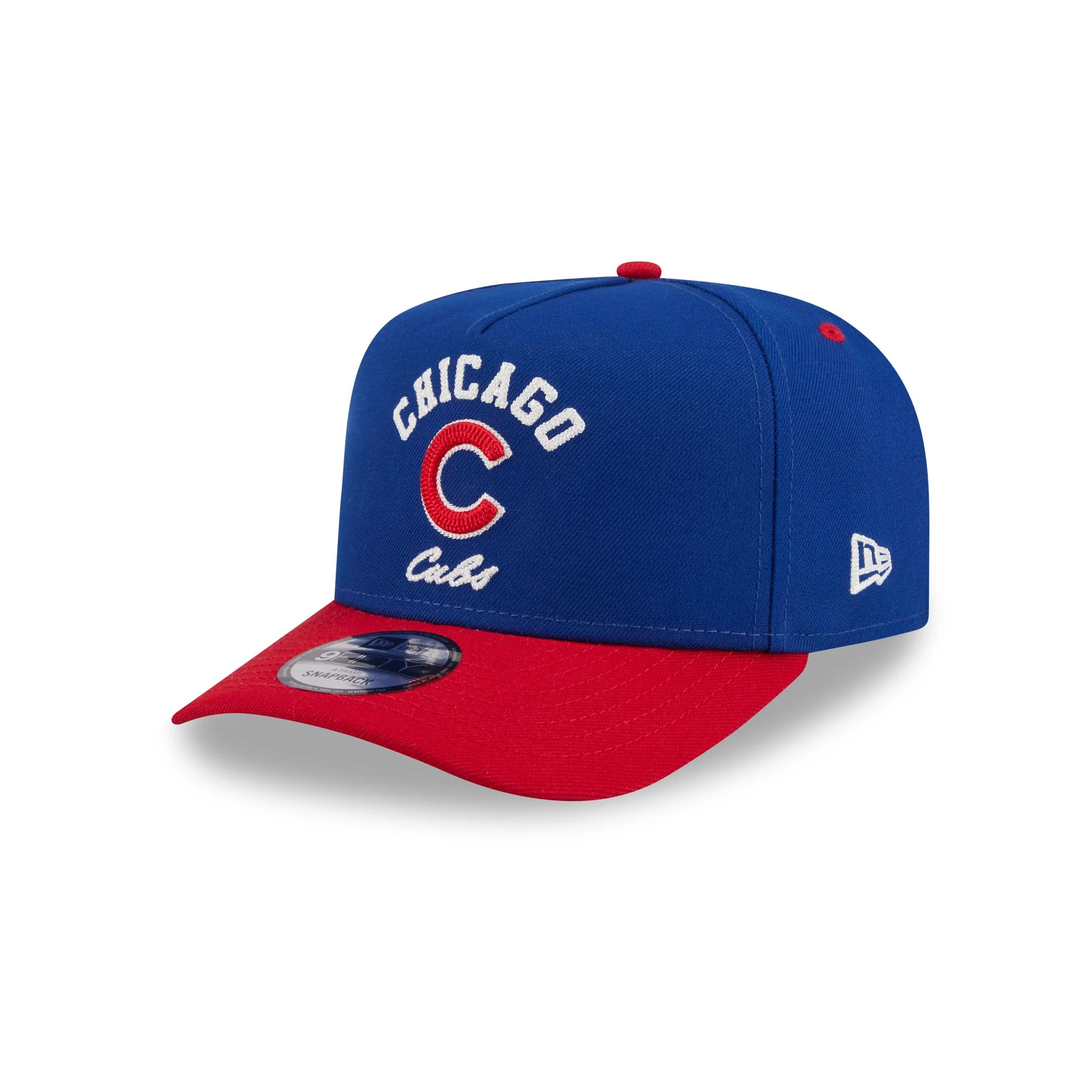 Chicago Cubs Arched 9FIFTY A-Frame Snapback Hat - Image 3